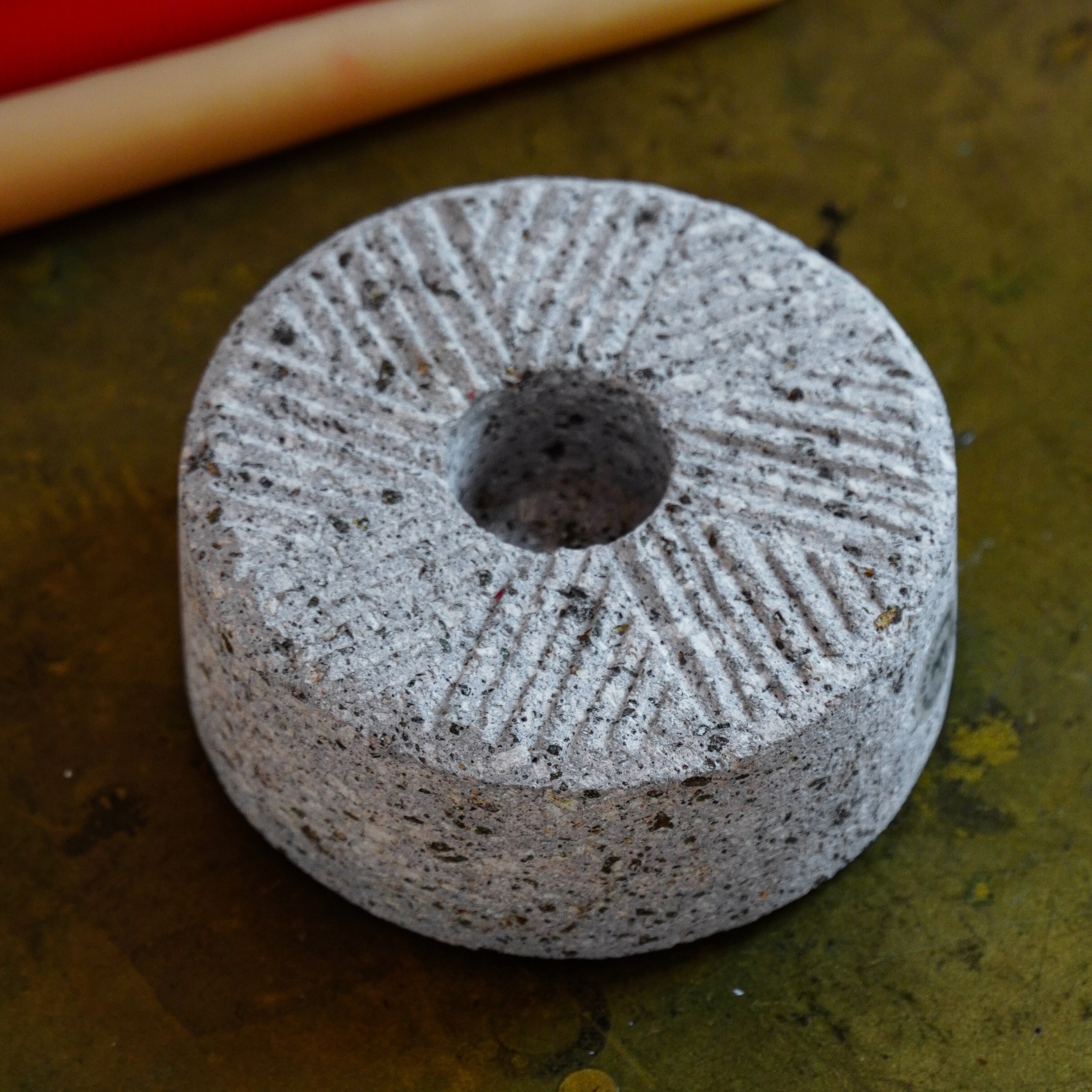 Molino Stone Candleholder