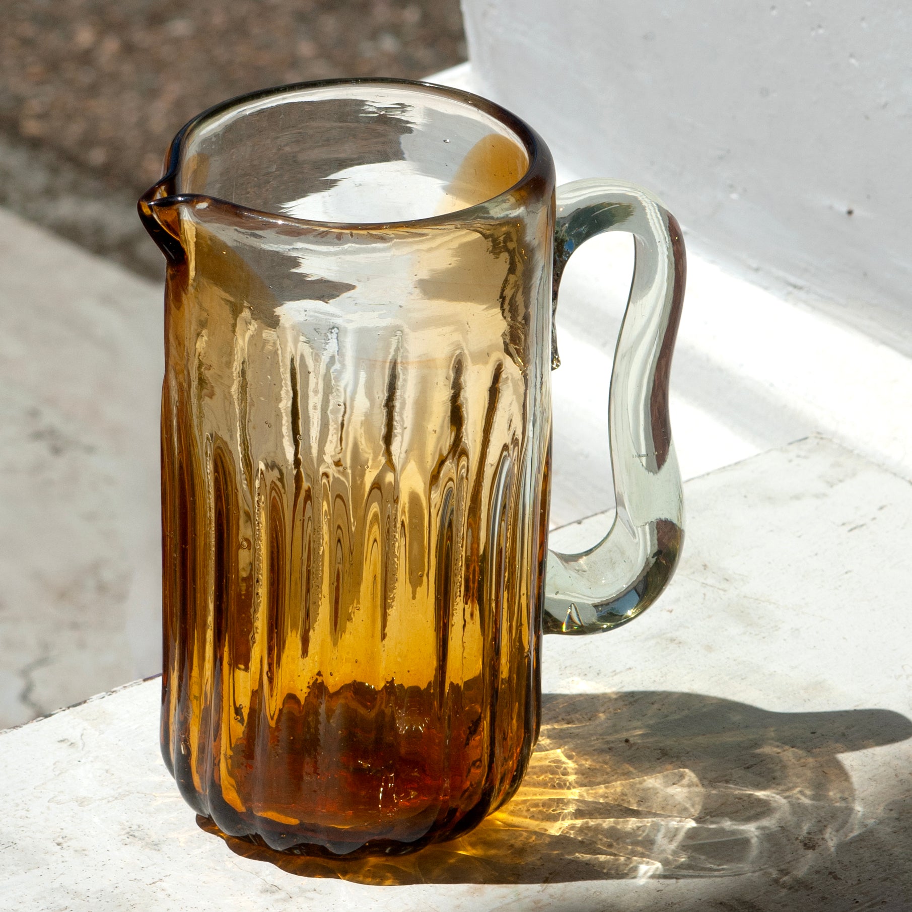Amber Cocktail Pitcher