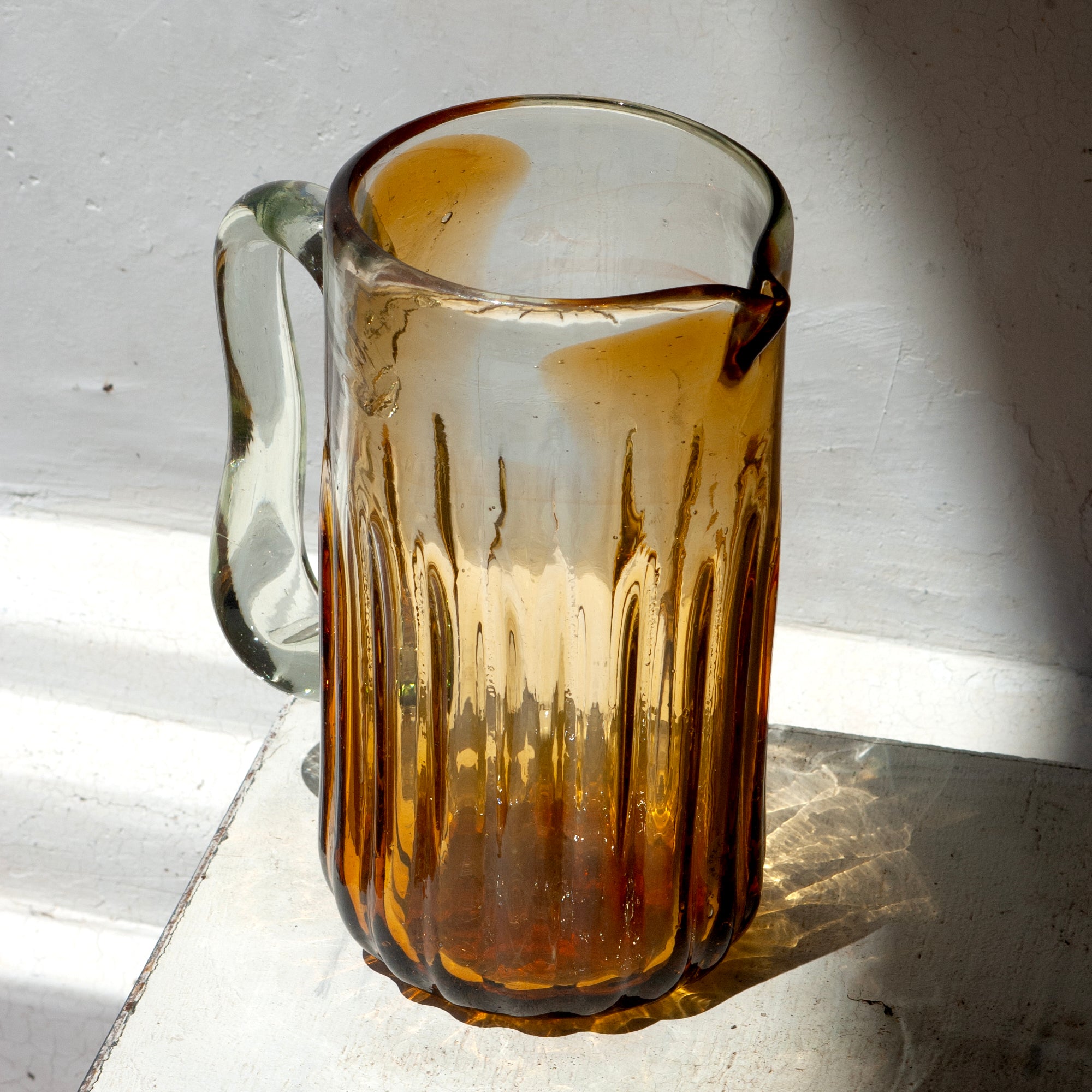 Amber Cocktail Pitcher