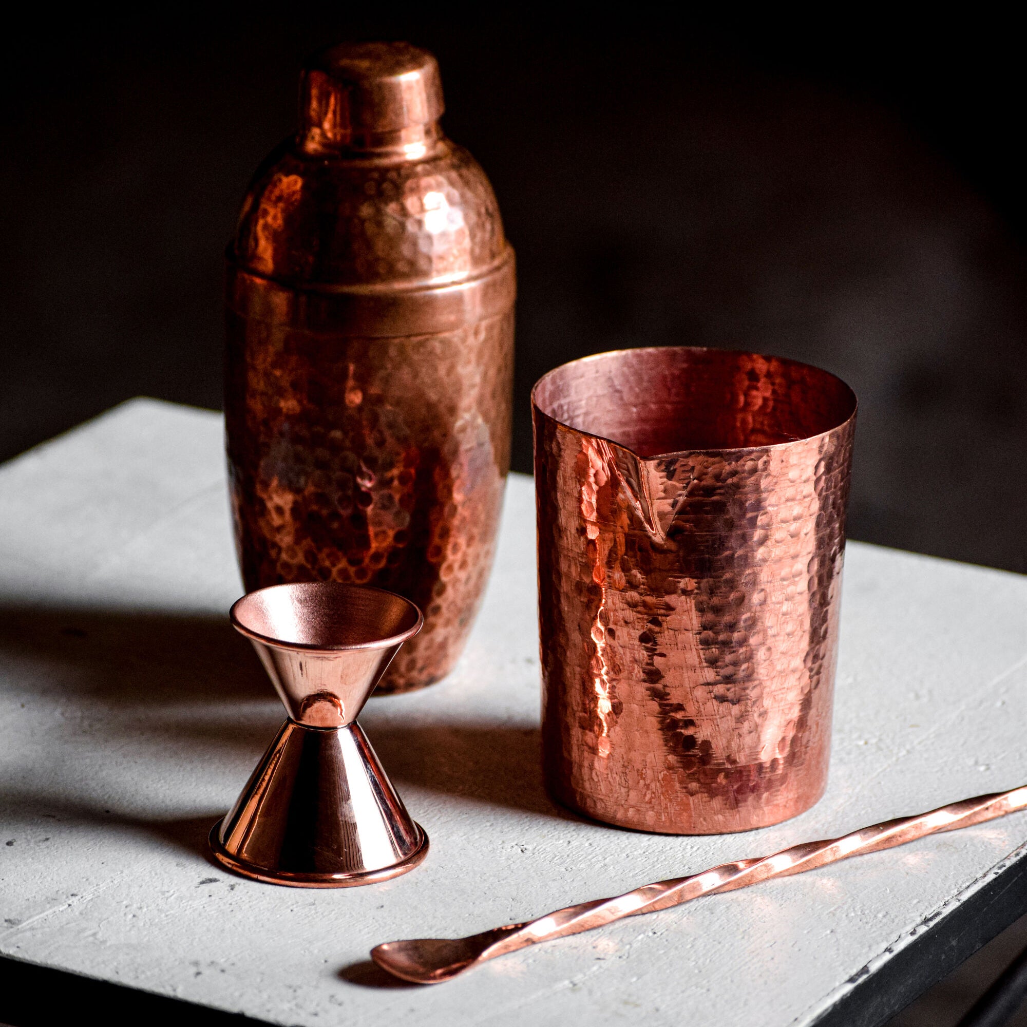 Vaso Copper Mixing Glass