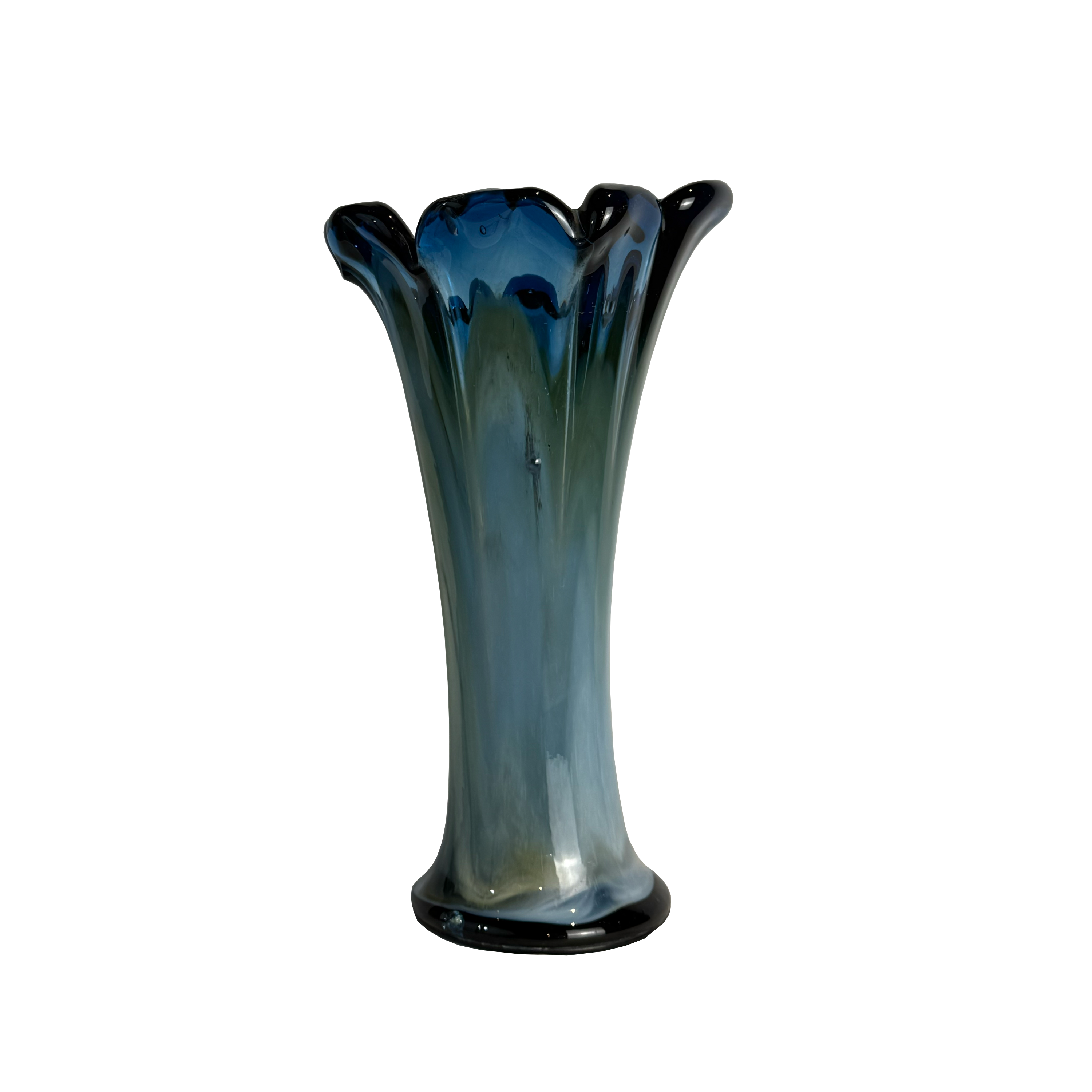Carnival Glass Flower Vase