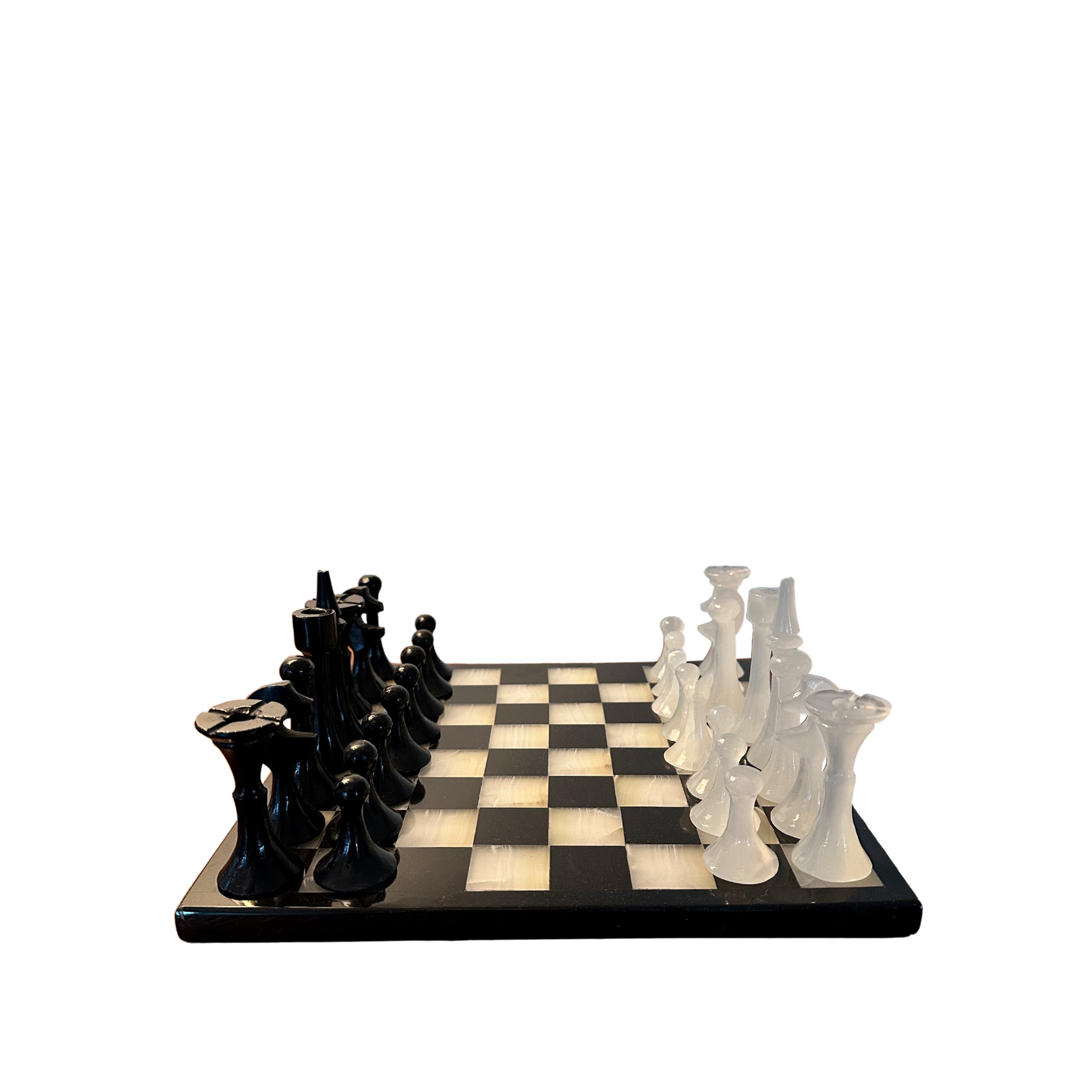 Puebla Onyx Chess Set