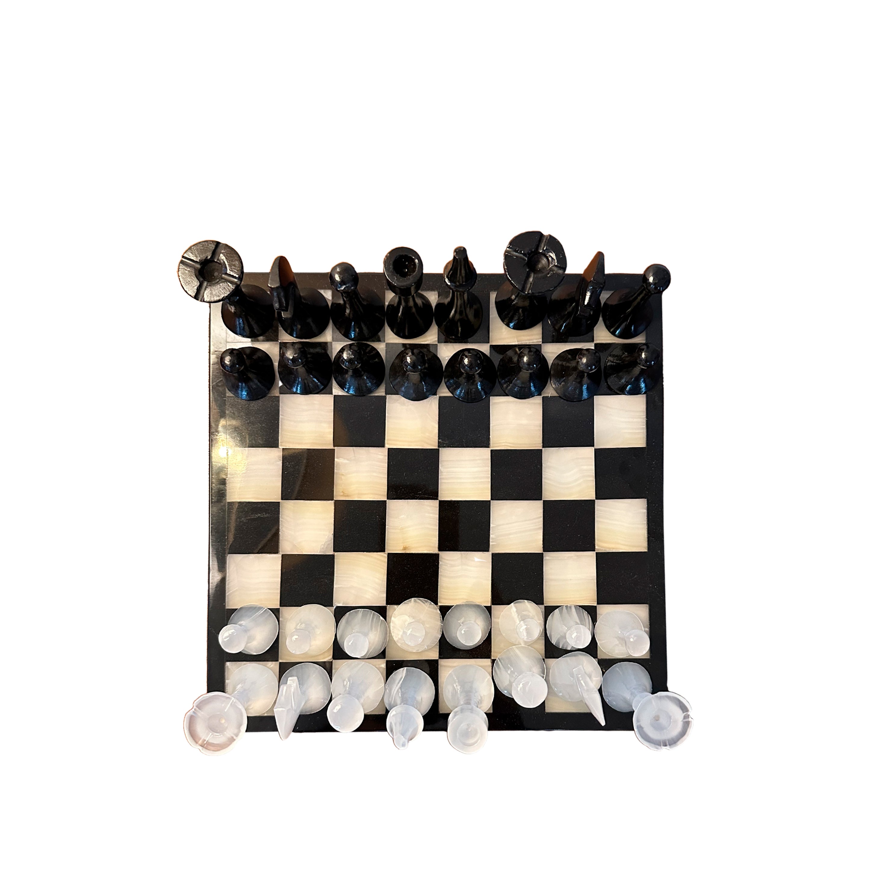 Puebla Onyx Chess Set