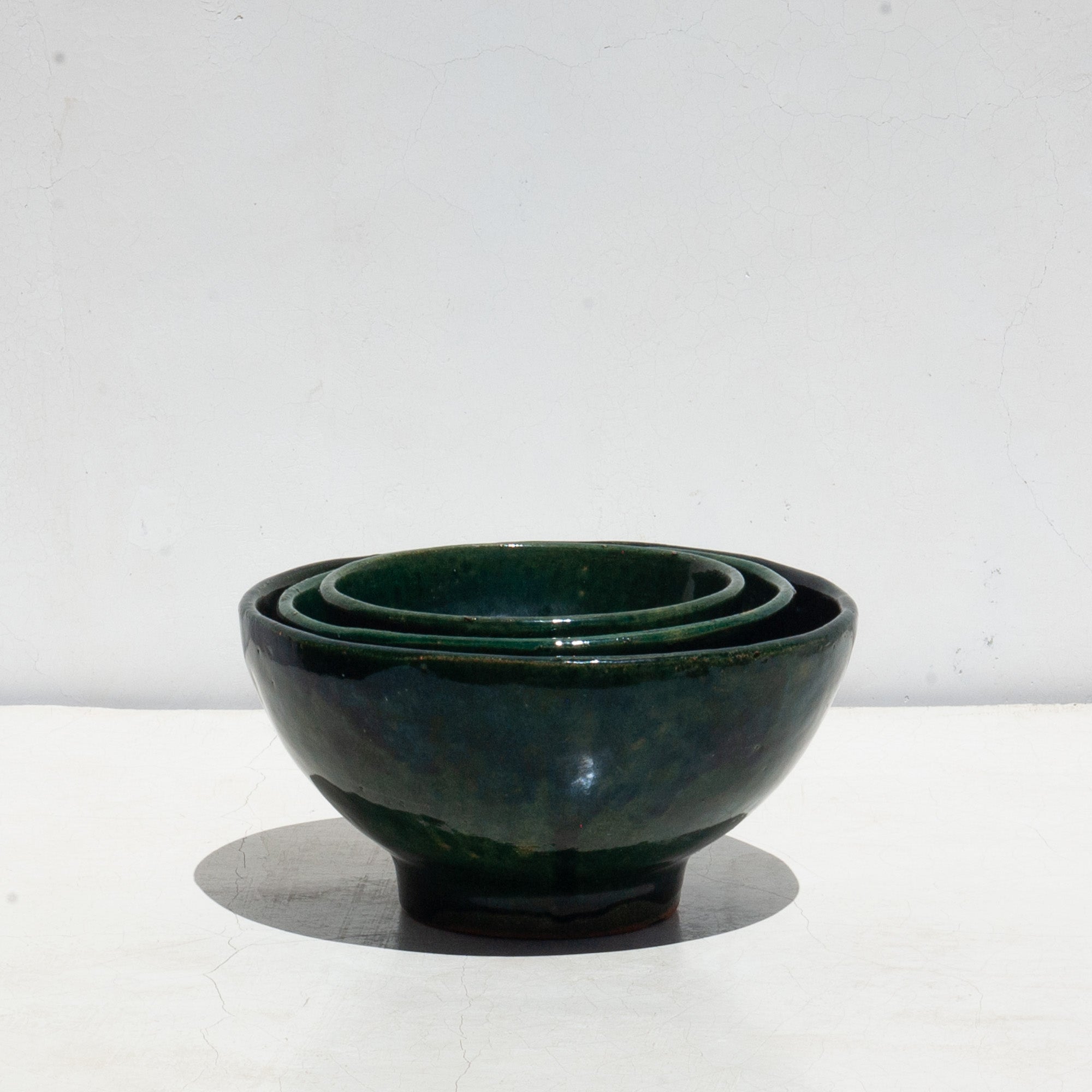 Tazon Mixing Bowl Green Clay