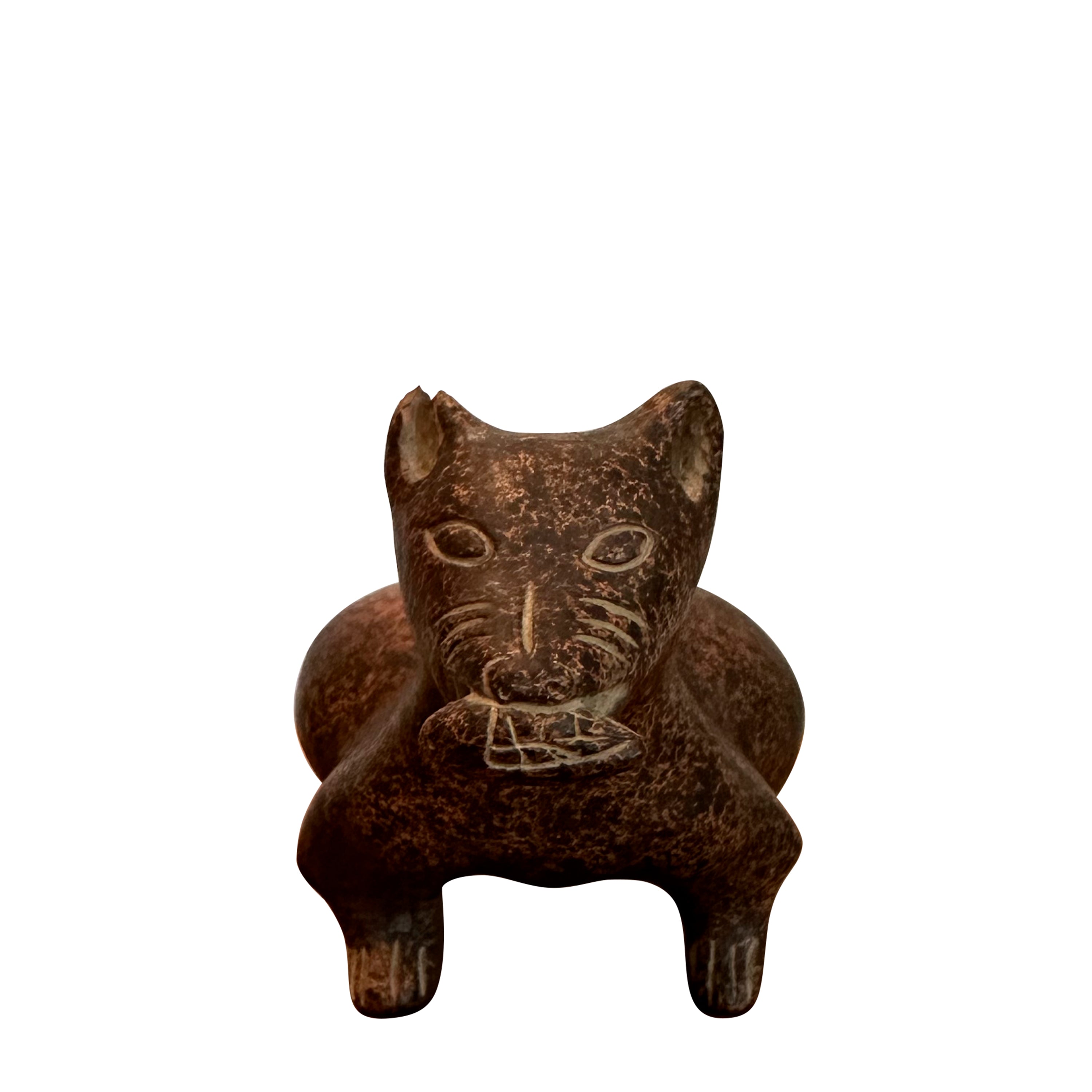 Xoloitzcuintle in Ceramic from Tonala c. 1980s