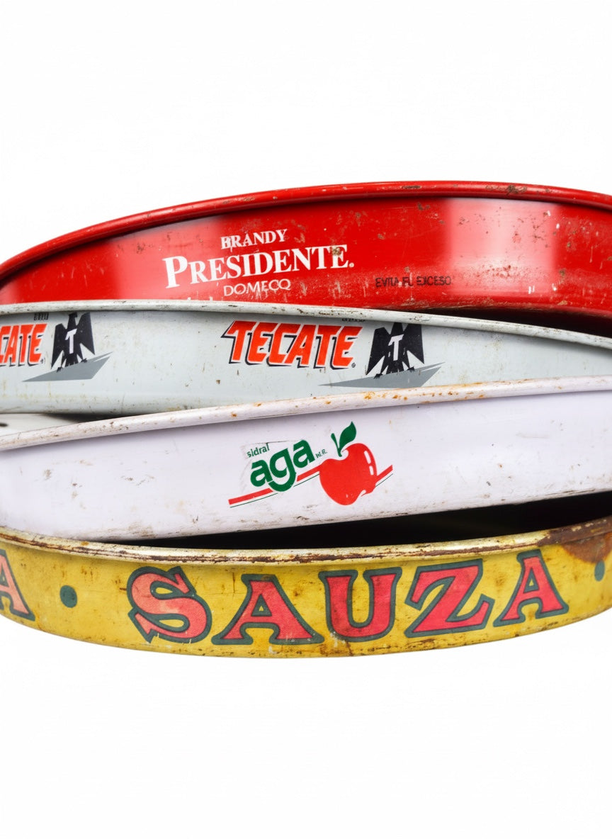 Vintage Mexican Cantina Trays