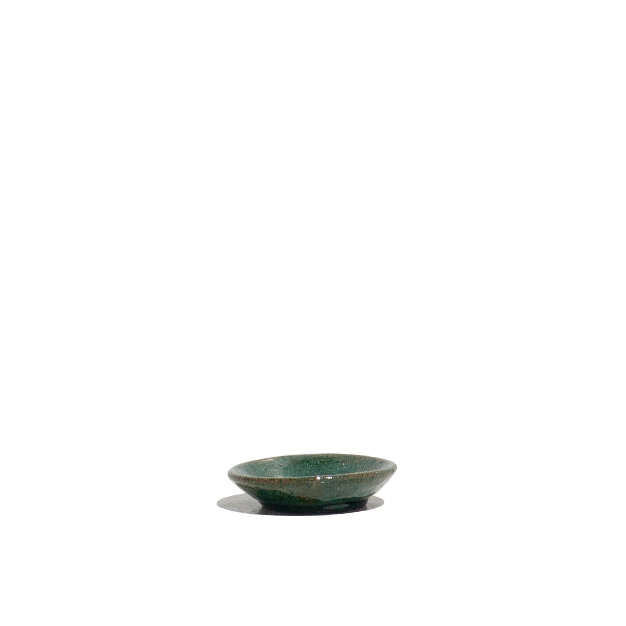 Elena Green Salt Plate