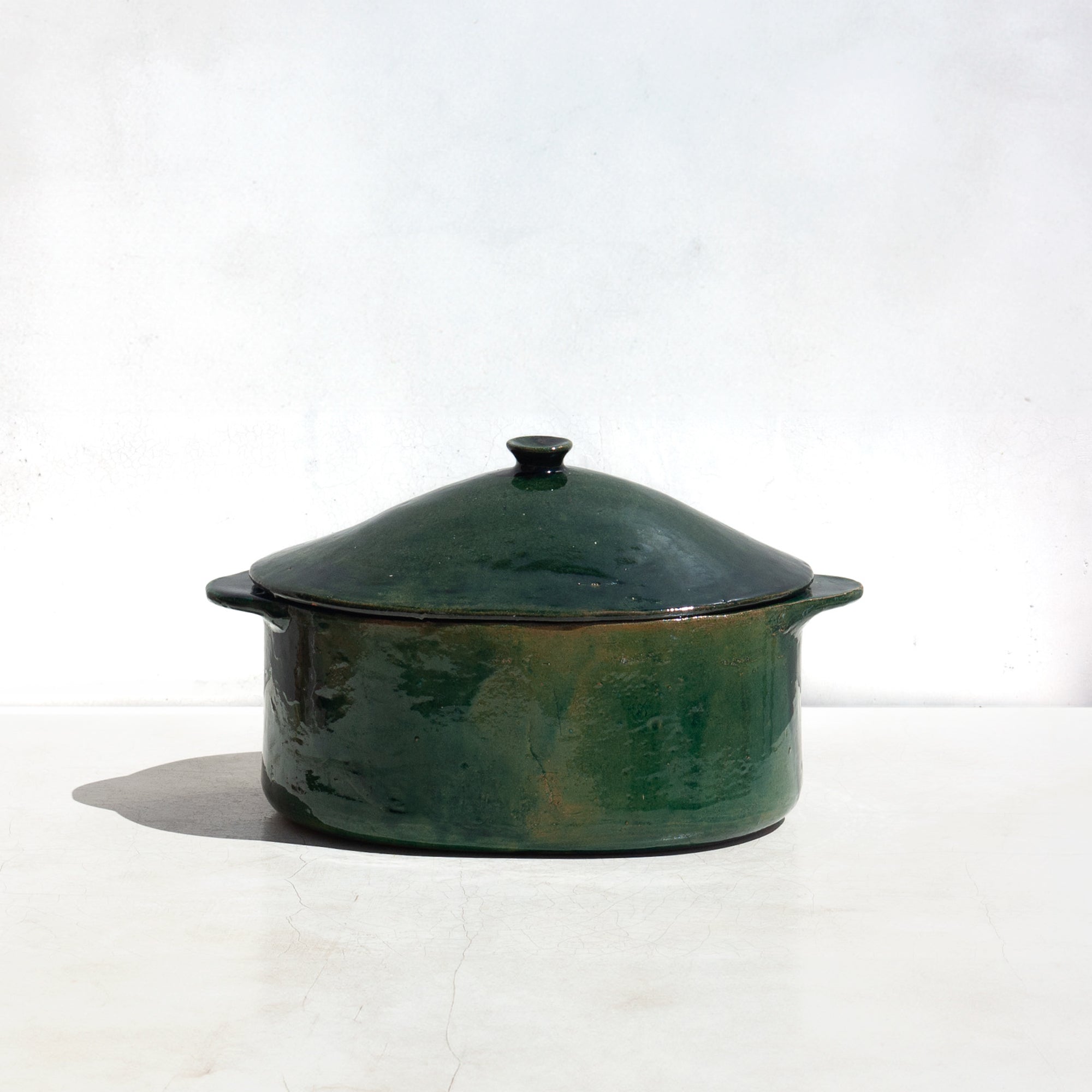 Verde Ovalada Dutch Oven Green Clay