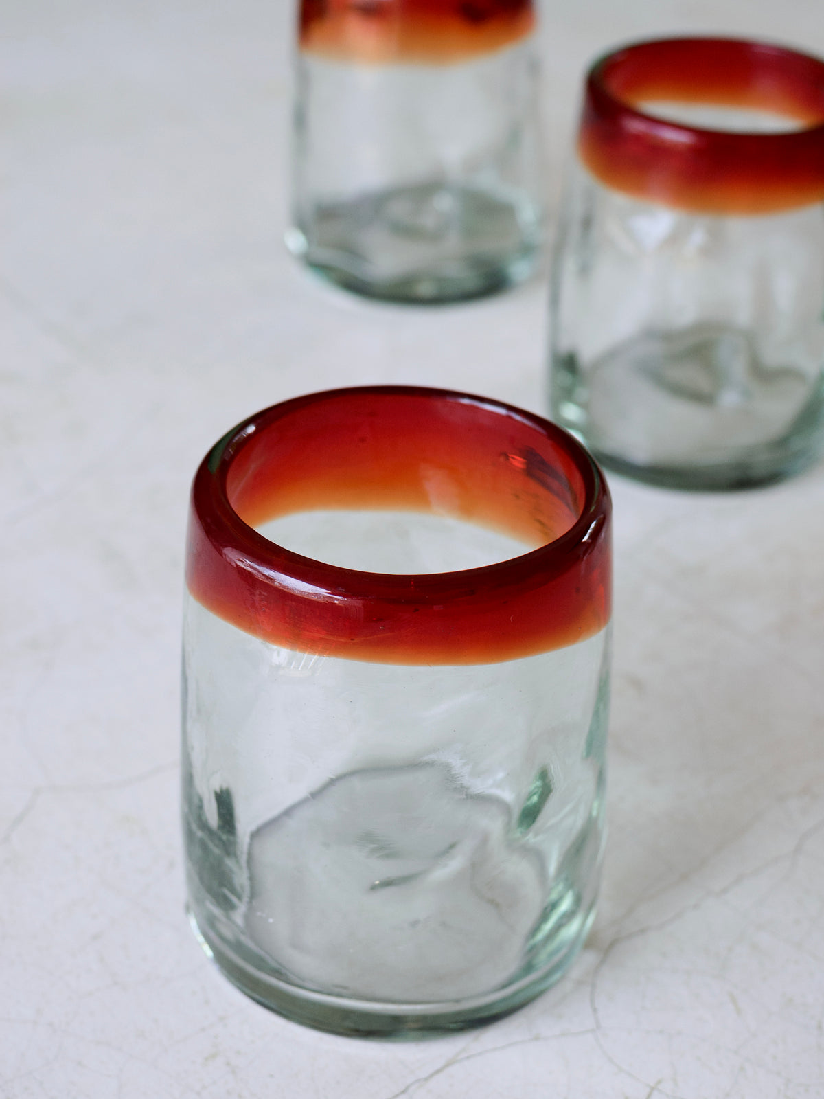 Coral Reef Tapered Cocktail Glass