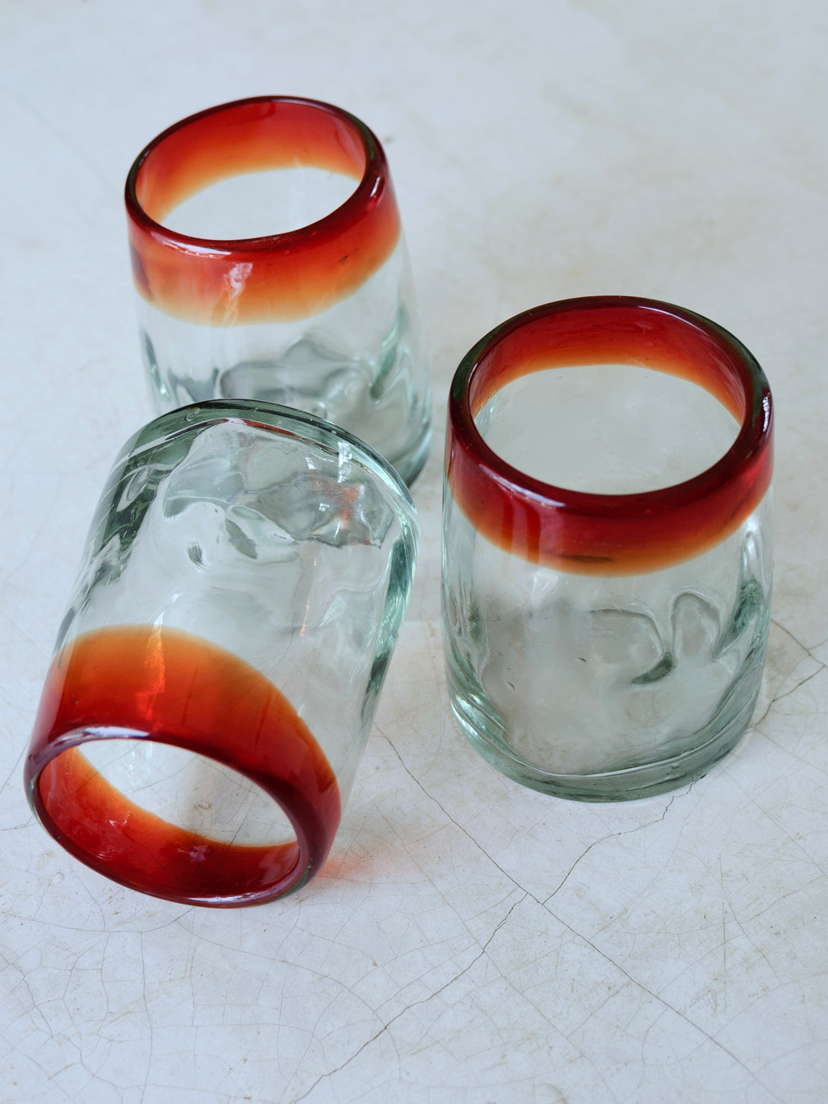 Coral Reef Tapered Cocktail Glass