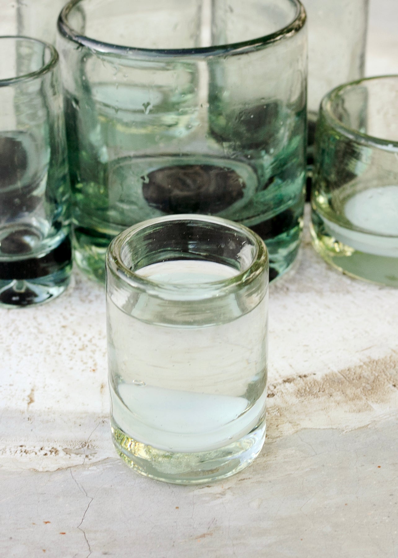 Embajada White Base Mezcal Glass