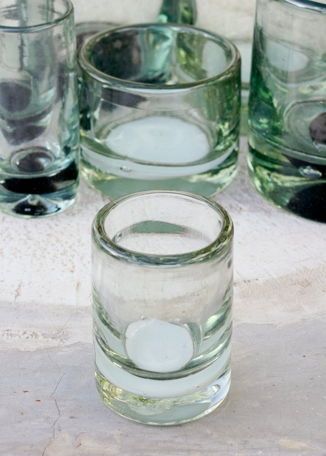 Embajada White Base Mezcal Glass