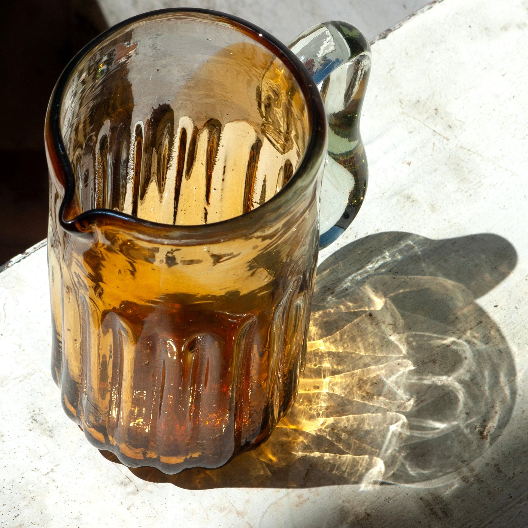 Amber Cocktail Pitcher