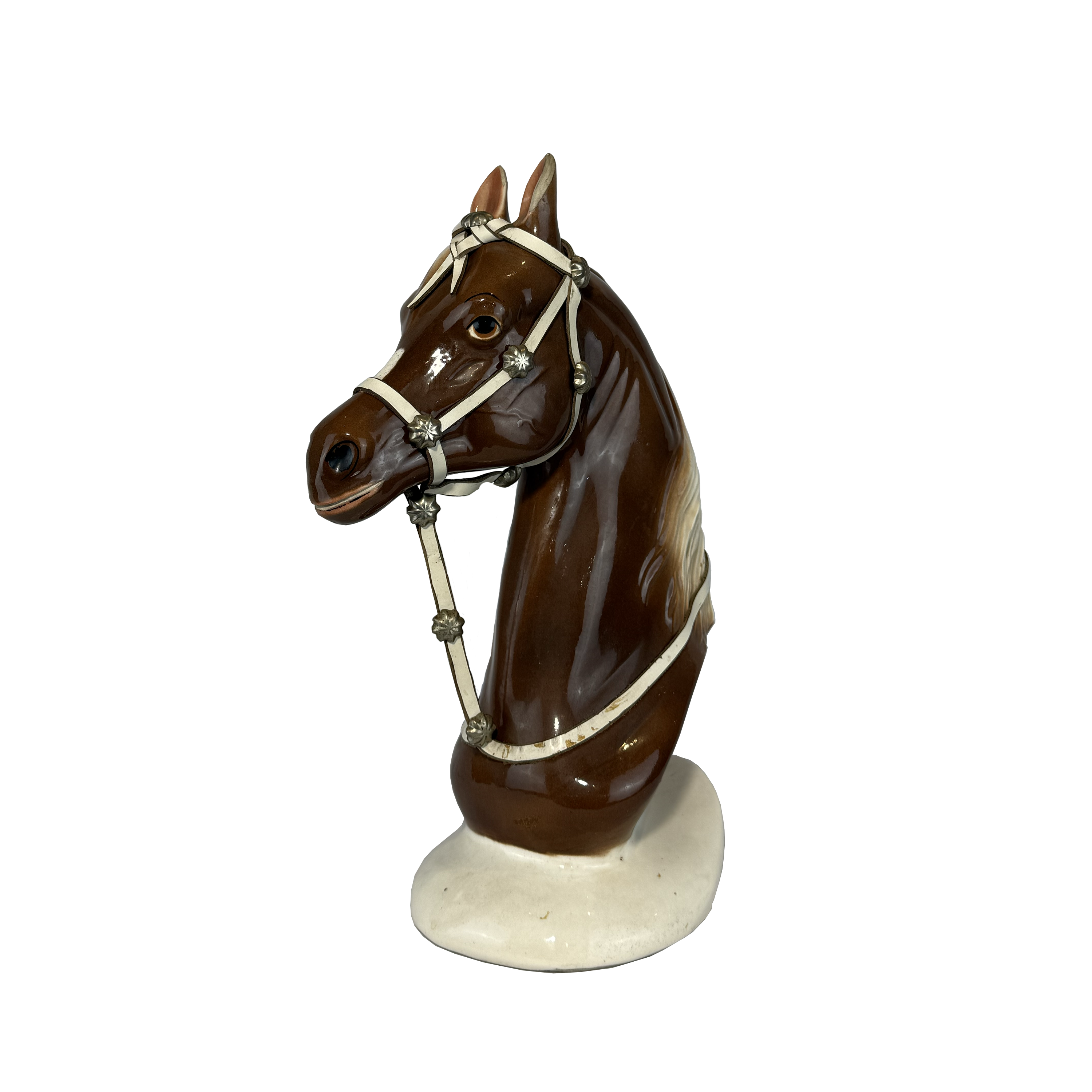 Ceramic Horse Head Bust