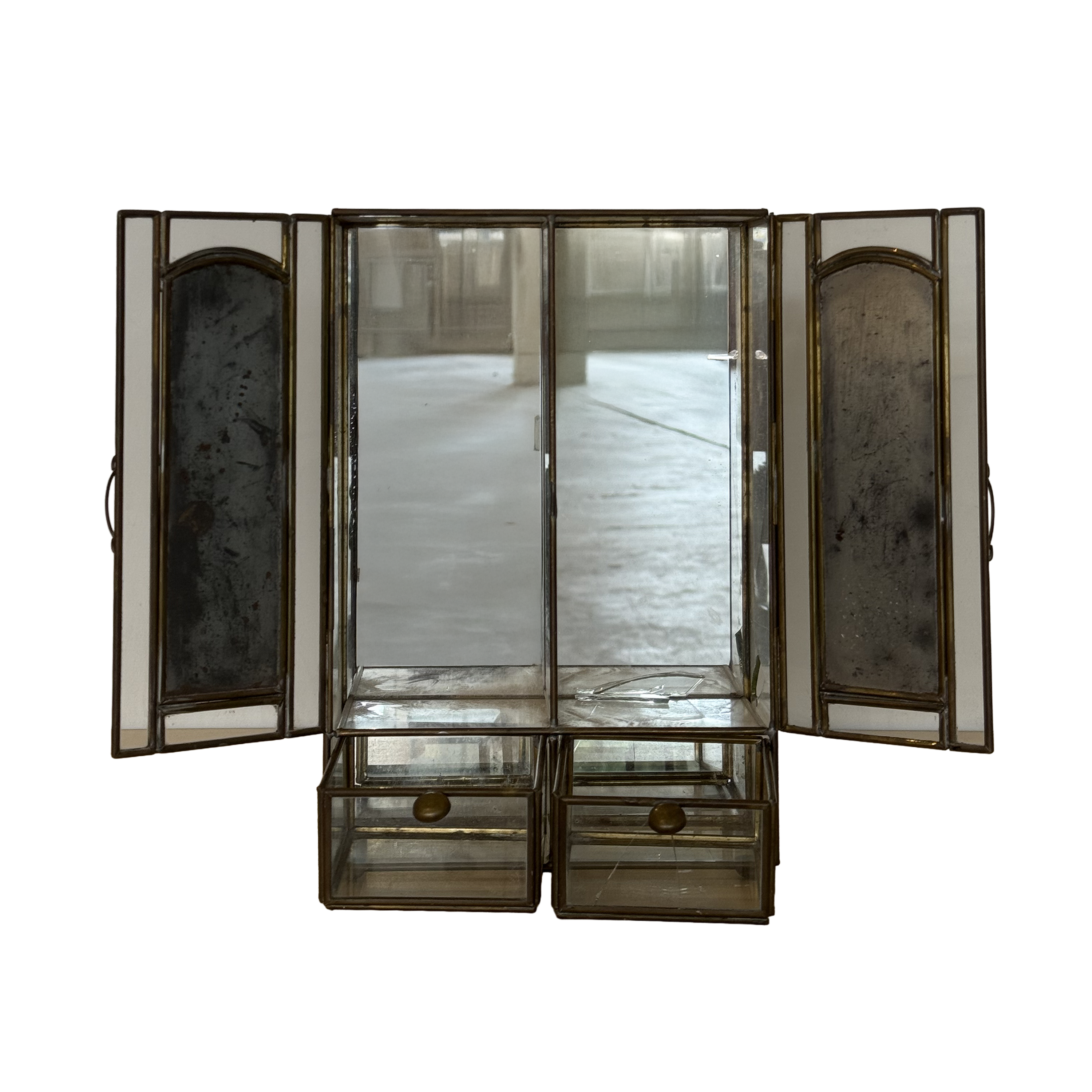 Vintage Wardrobe Jewelry Case