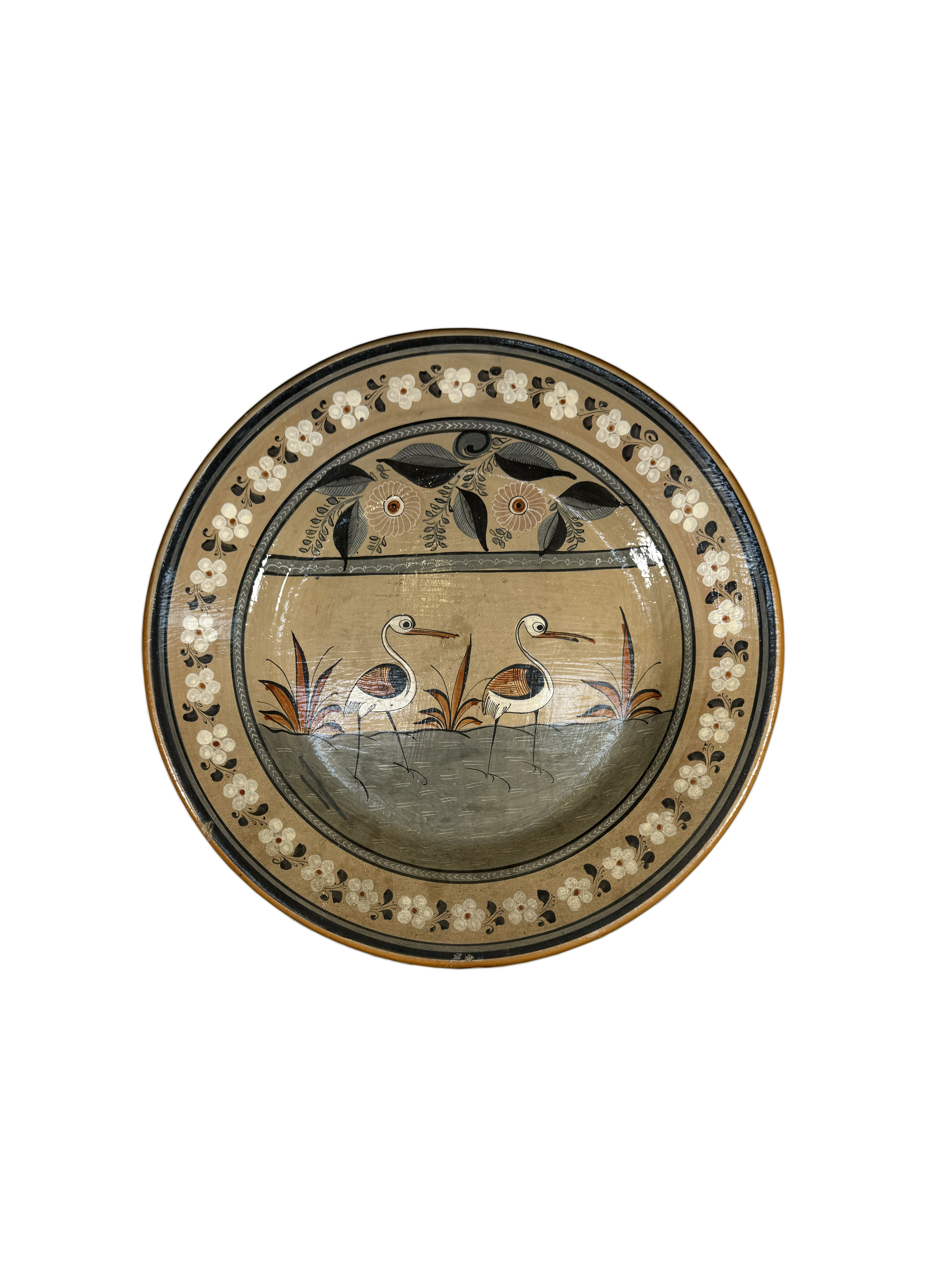 Tonalá Plate with Bird Motif