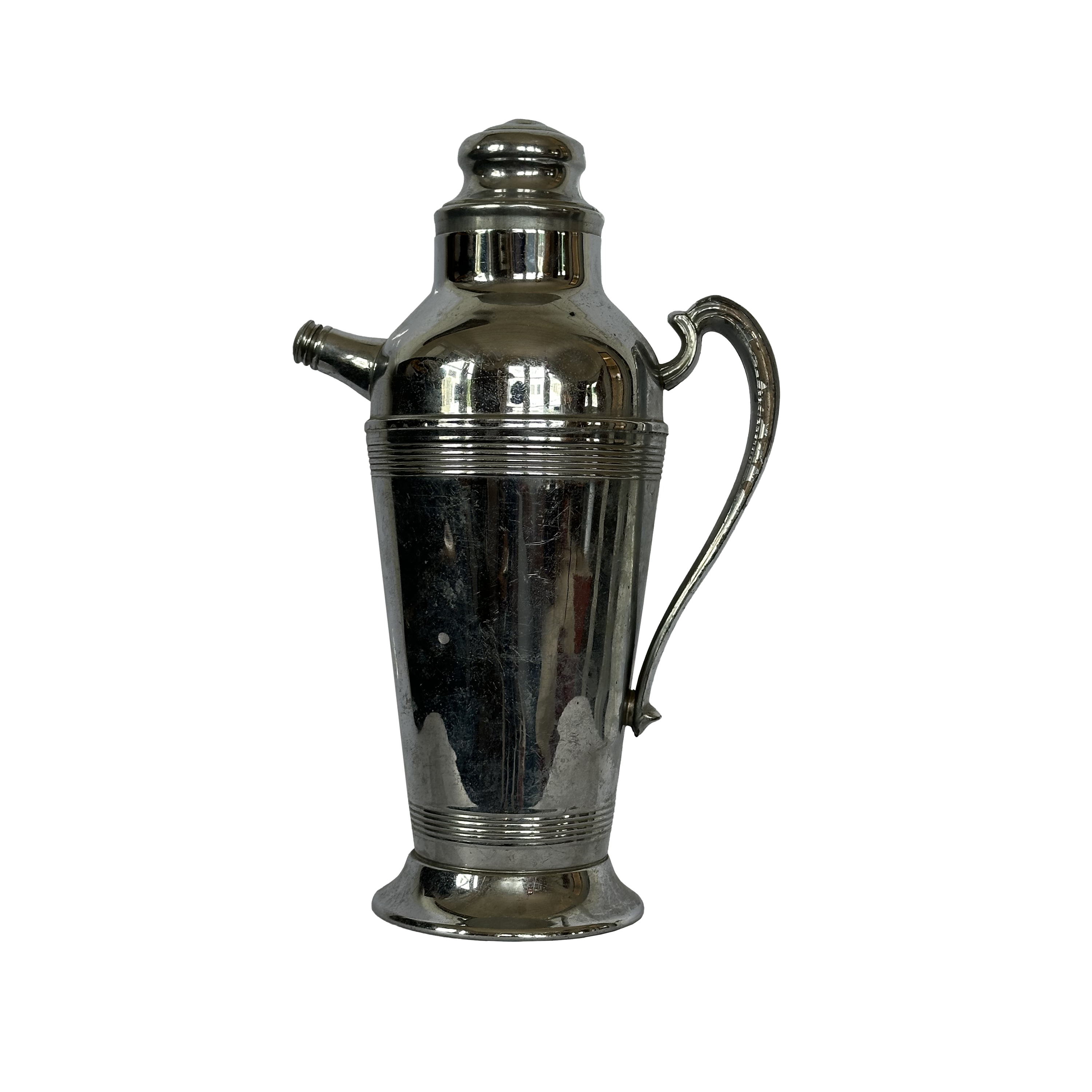 Vintage Stainless Chrome Batch Cocktail Shaker