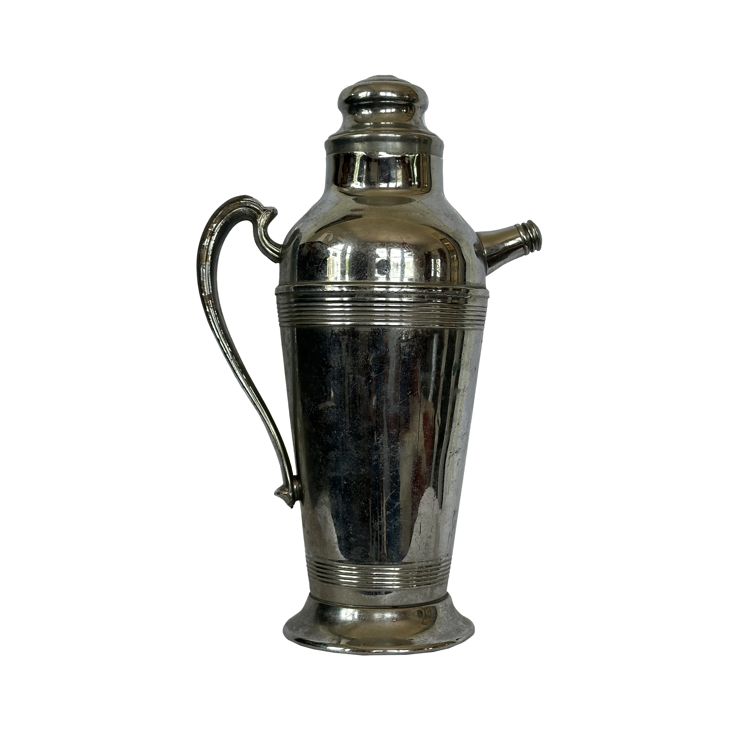 Vintage Stainless Chrome Batch Cocktail Shaker