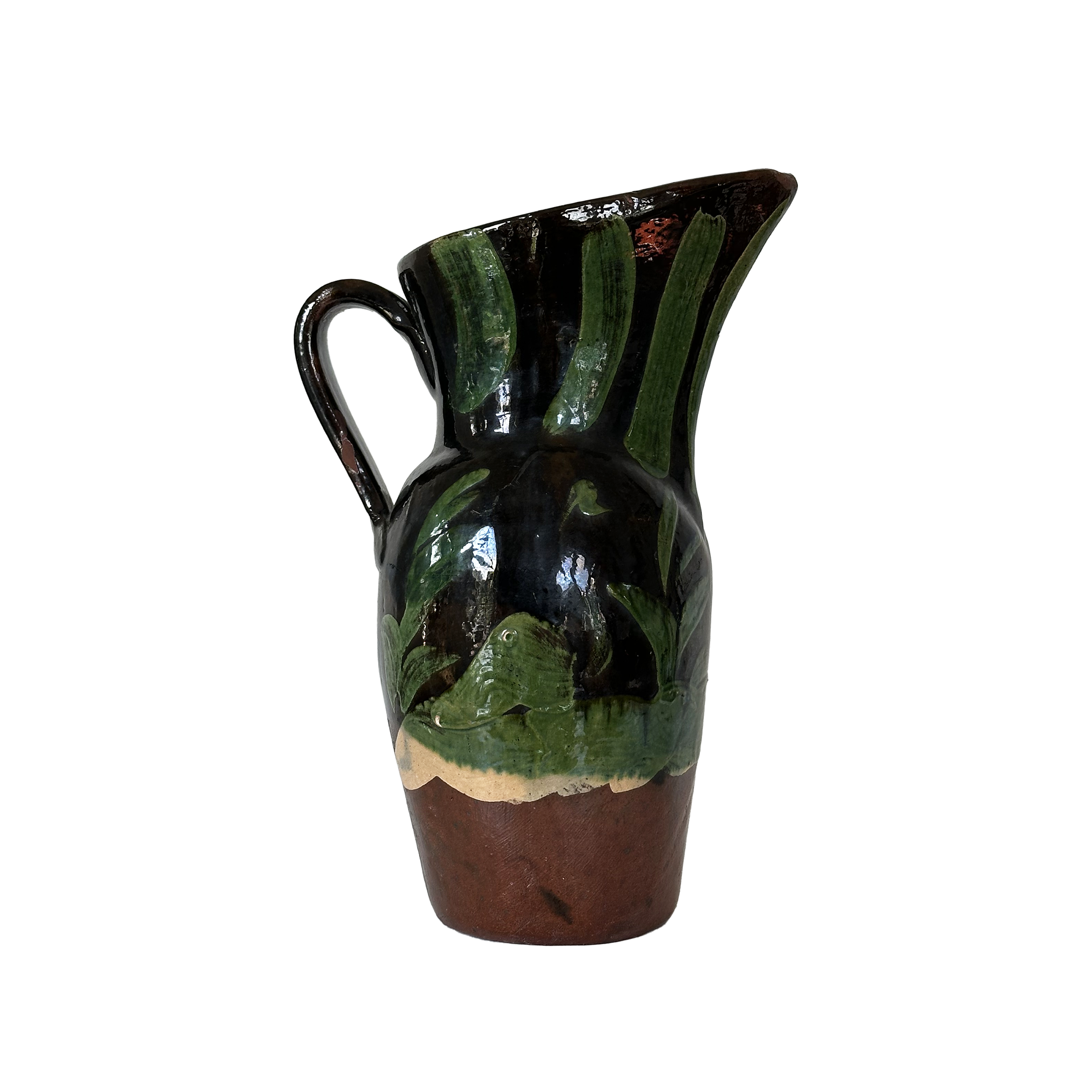 Talavera Pitcher with Swan Motif