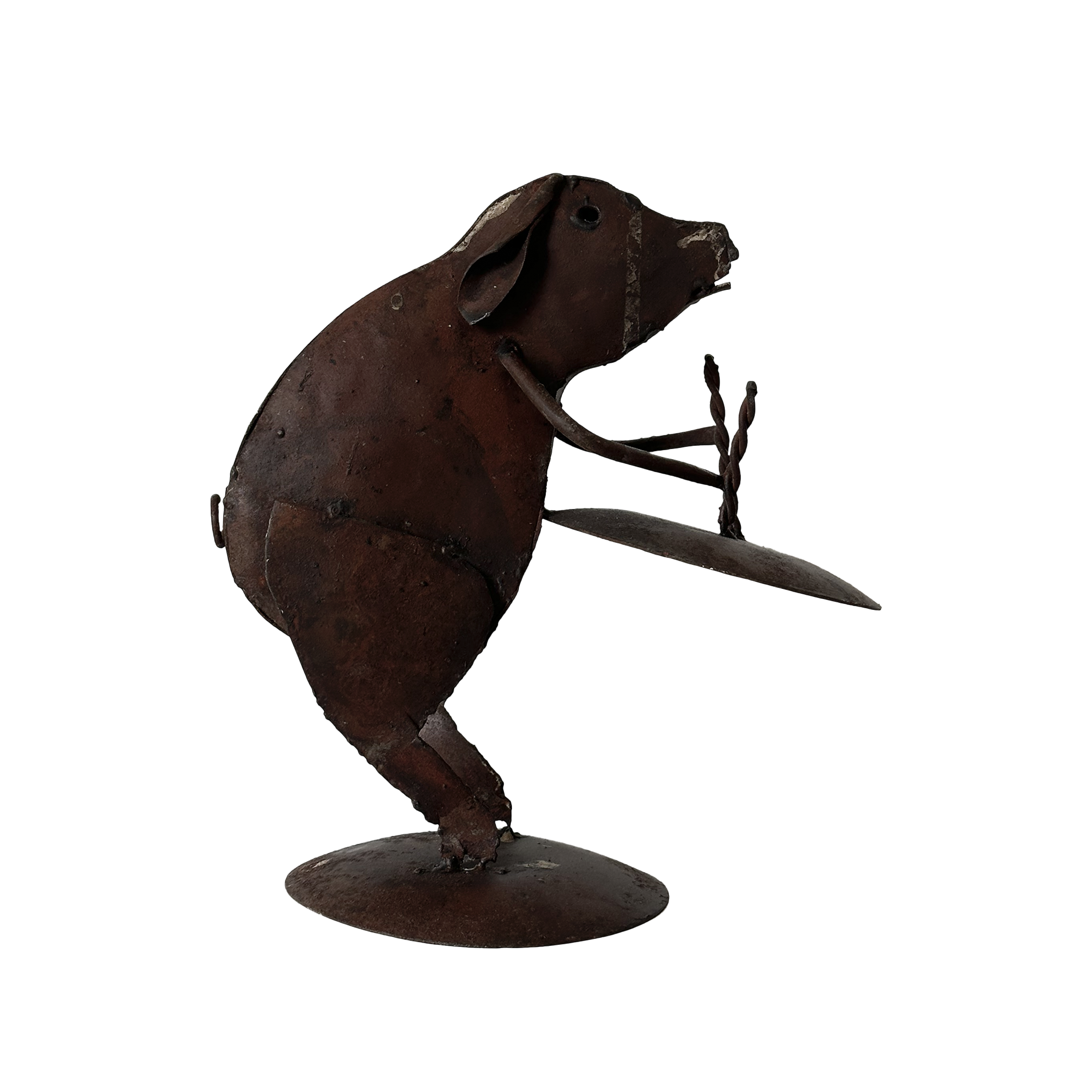 Iron Pig with Drum
