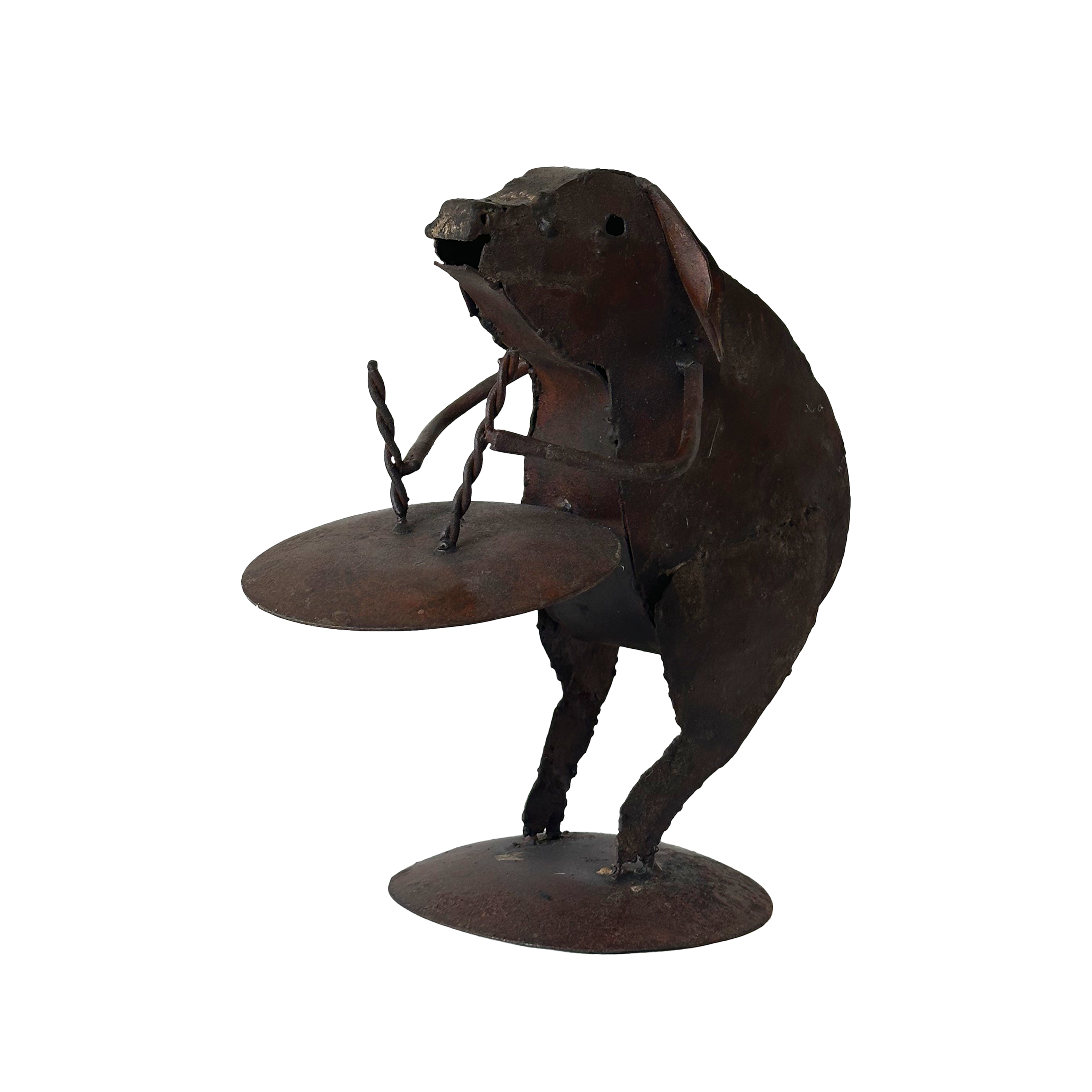 Iron Pig with Drum