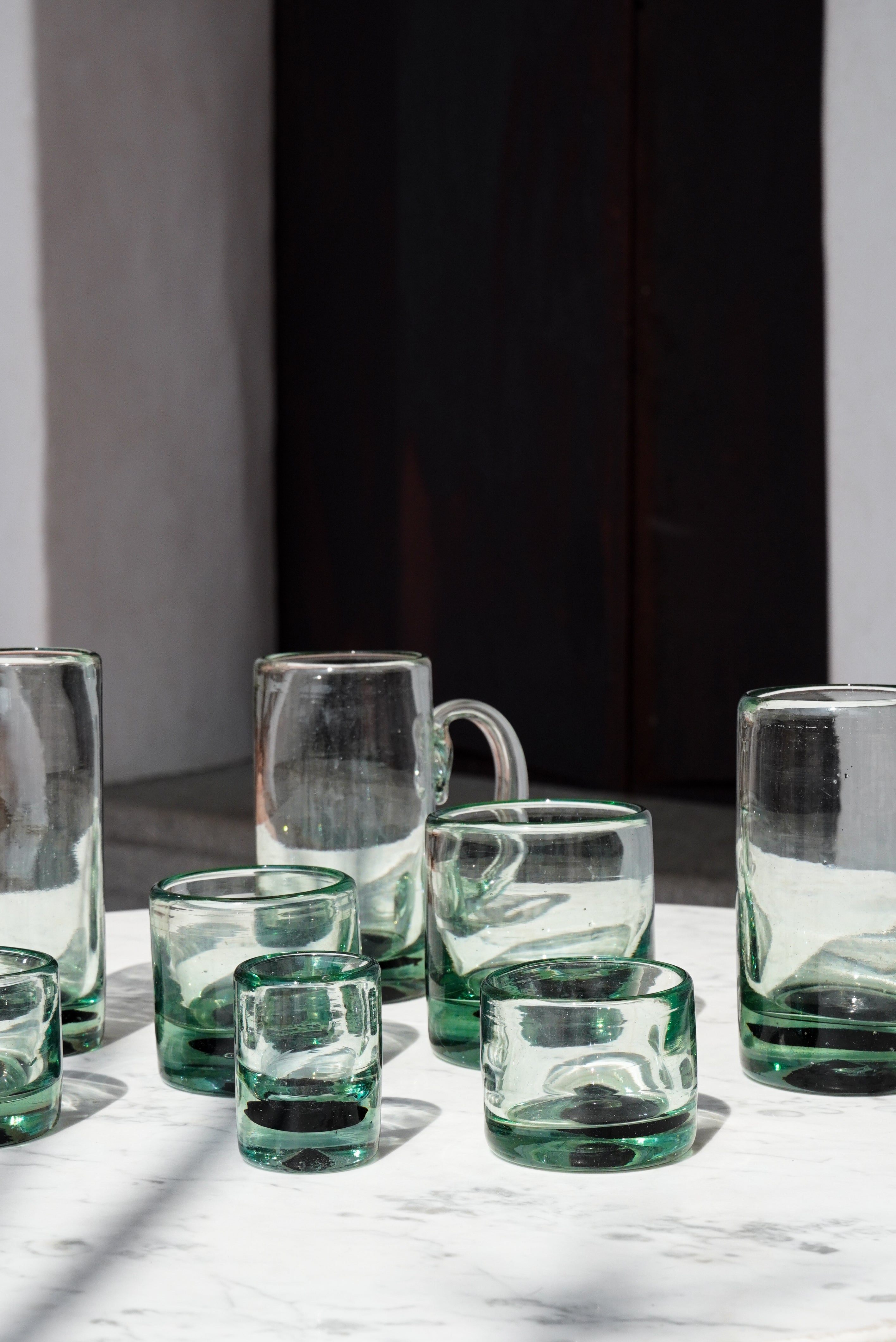 Embajada Black Base Old Fashioned Glass
