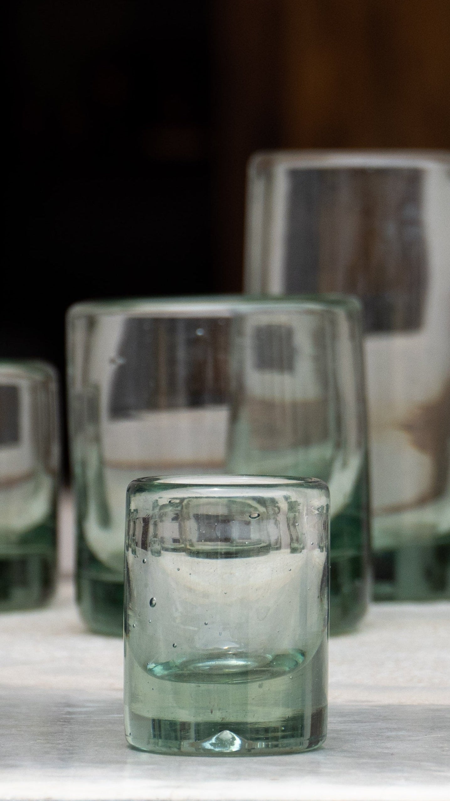 Cilindro Mezcal Glass