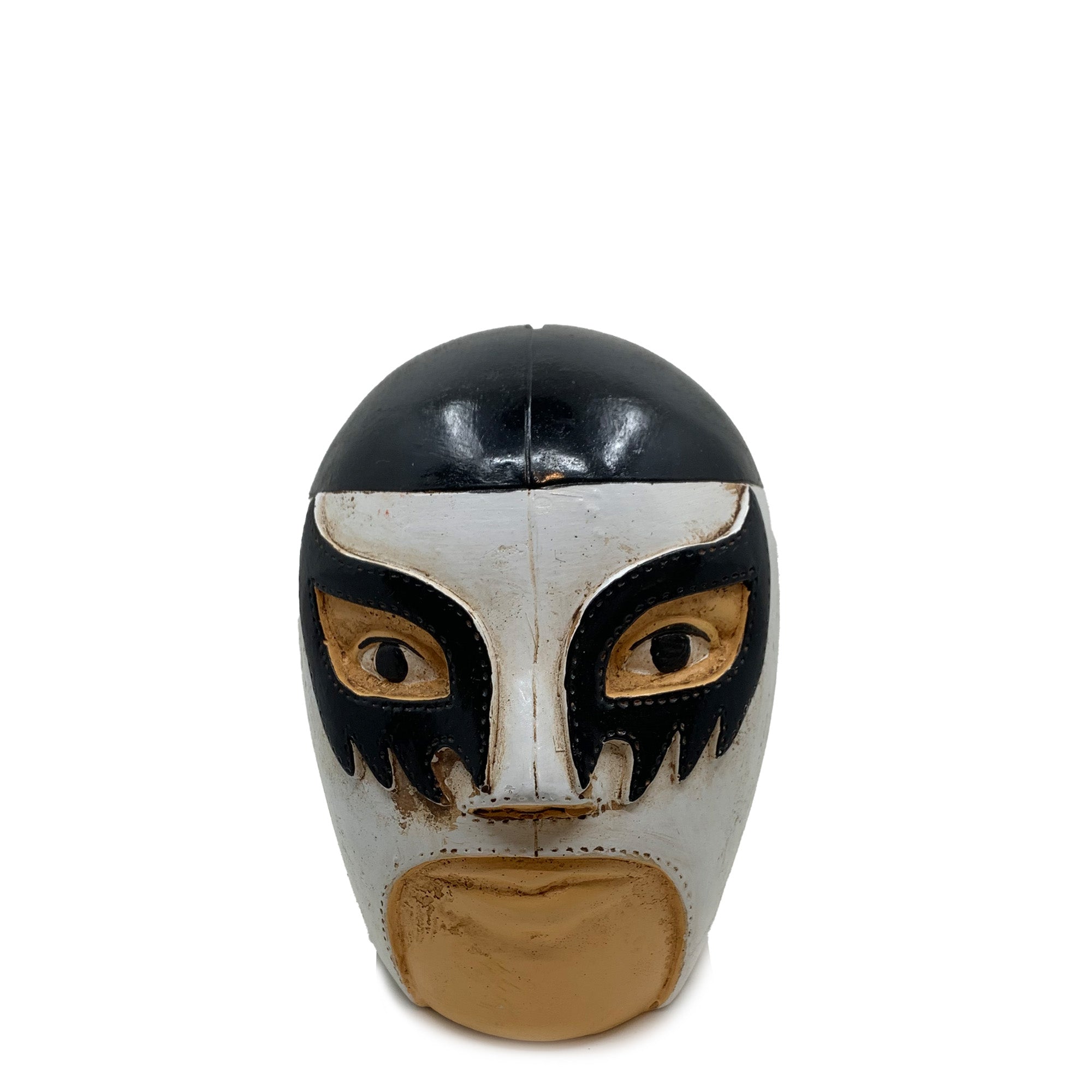 Luchador piggy bank Black.