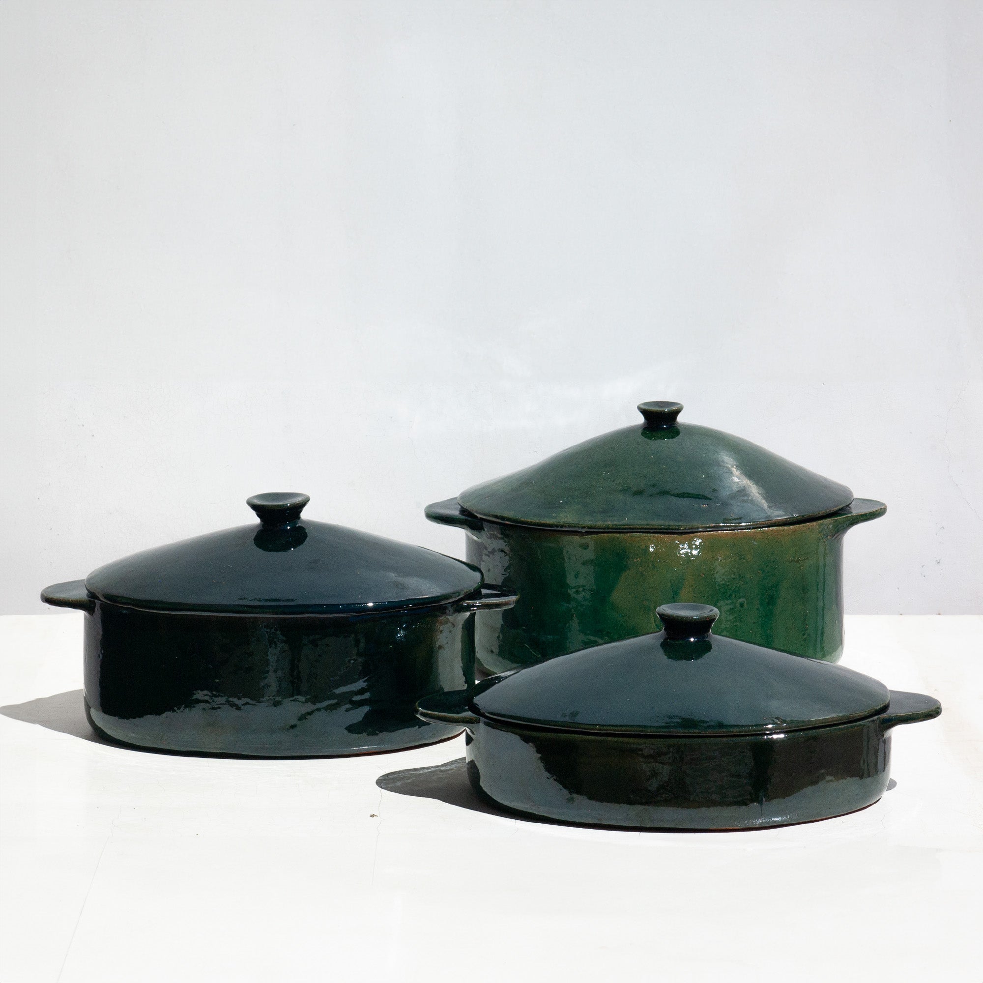 Verde Ovalada Dutch Oven Green Clay