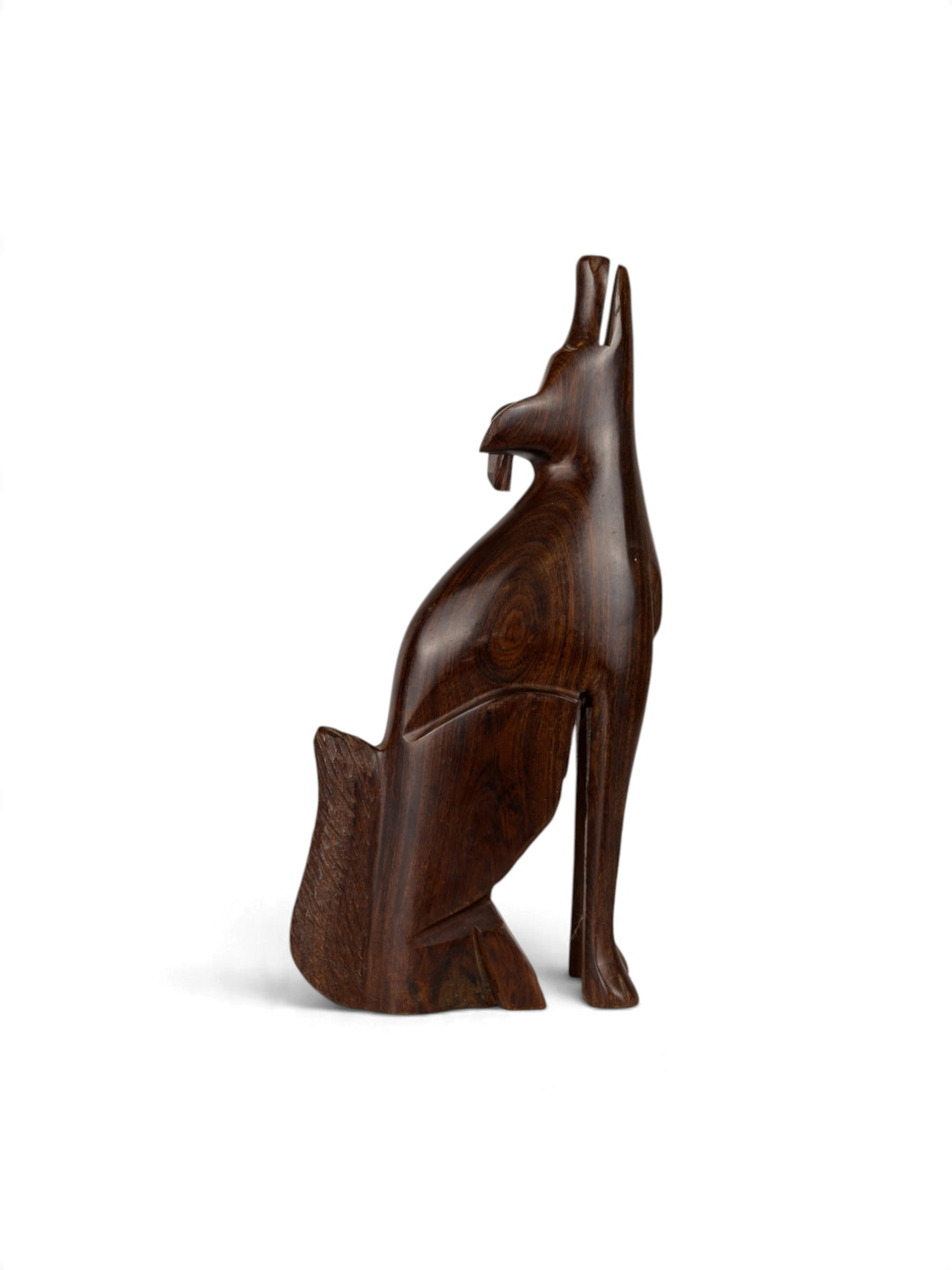 Sonoran Ironwood Wolf Sculpture