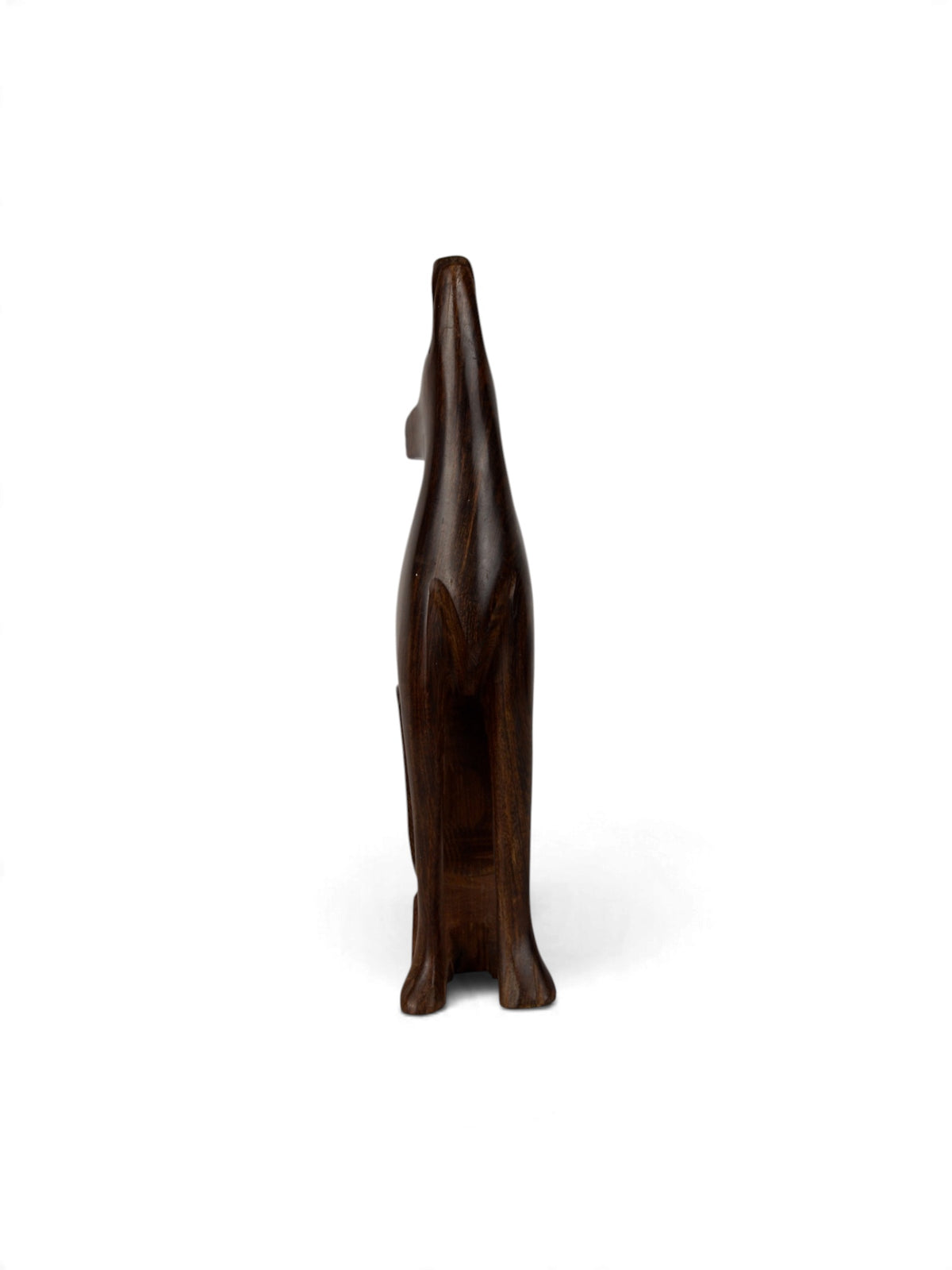 Sonoran Ironwood Wolf Sculpture
