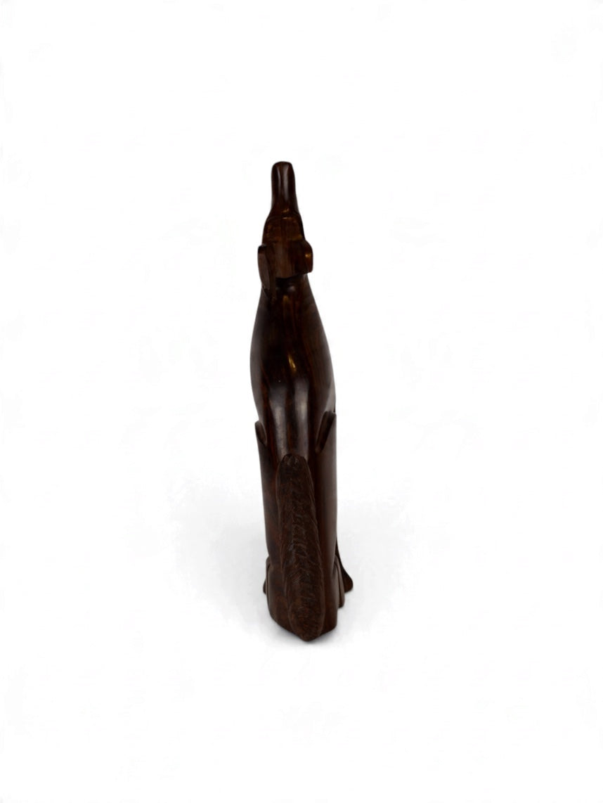 Sonoran Ironwood Wolf Sculpture
