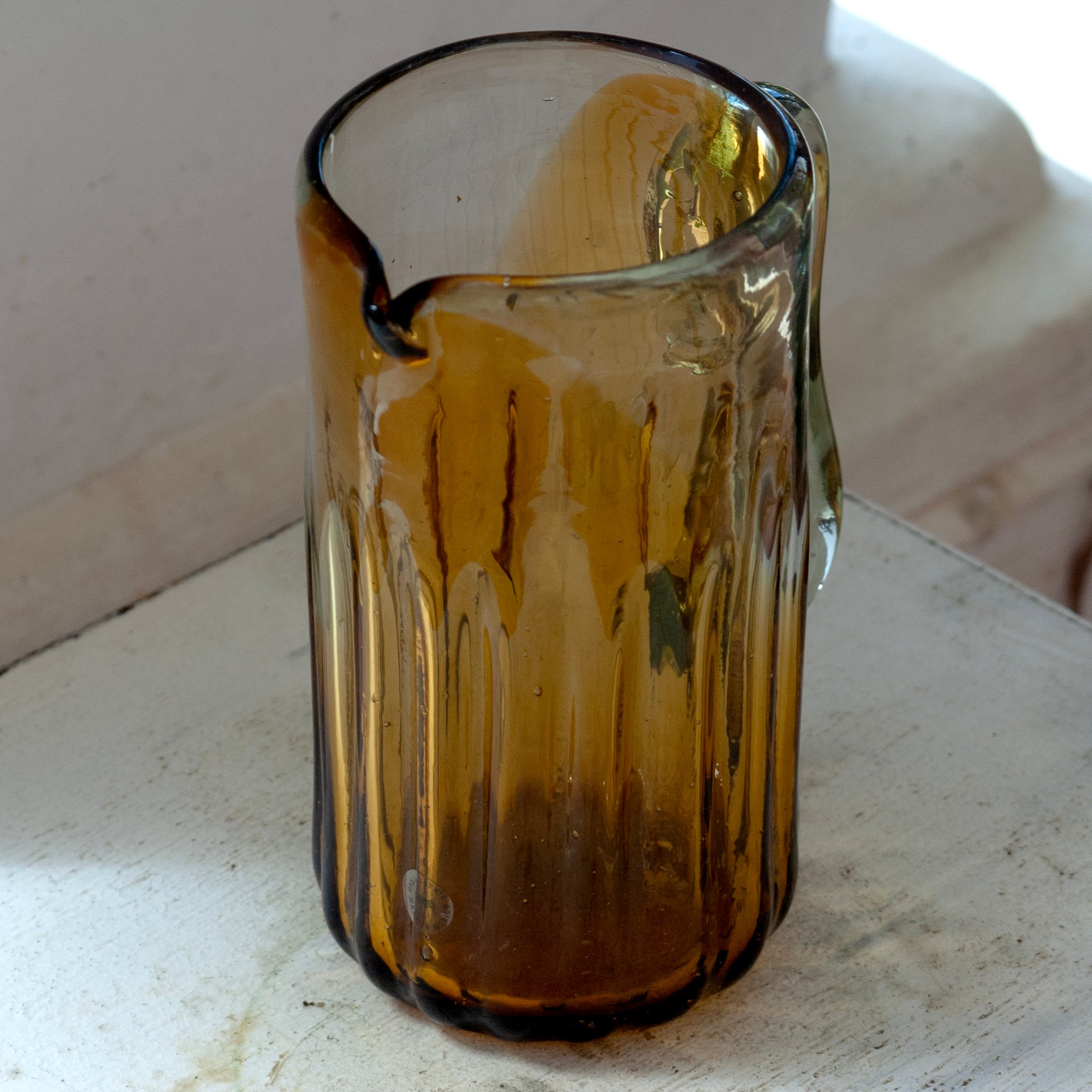 Amber Cocktail Pitcher