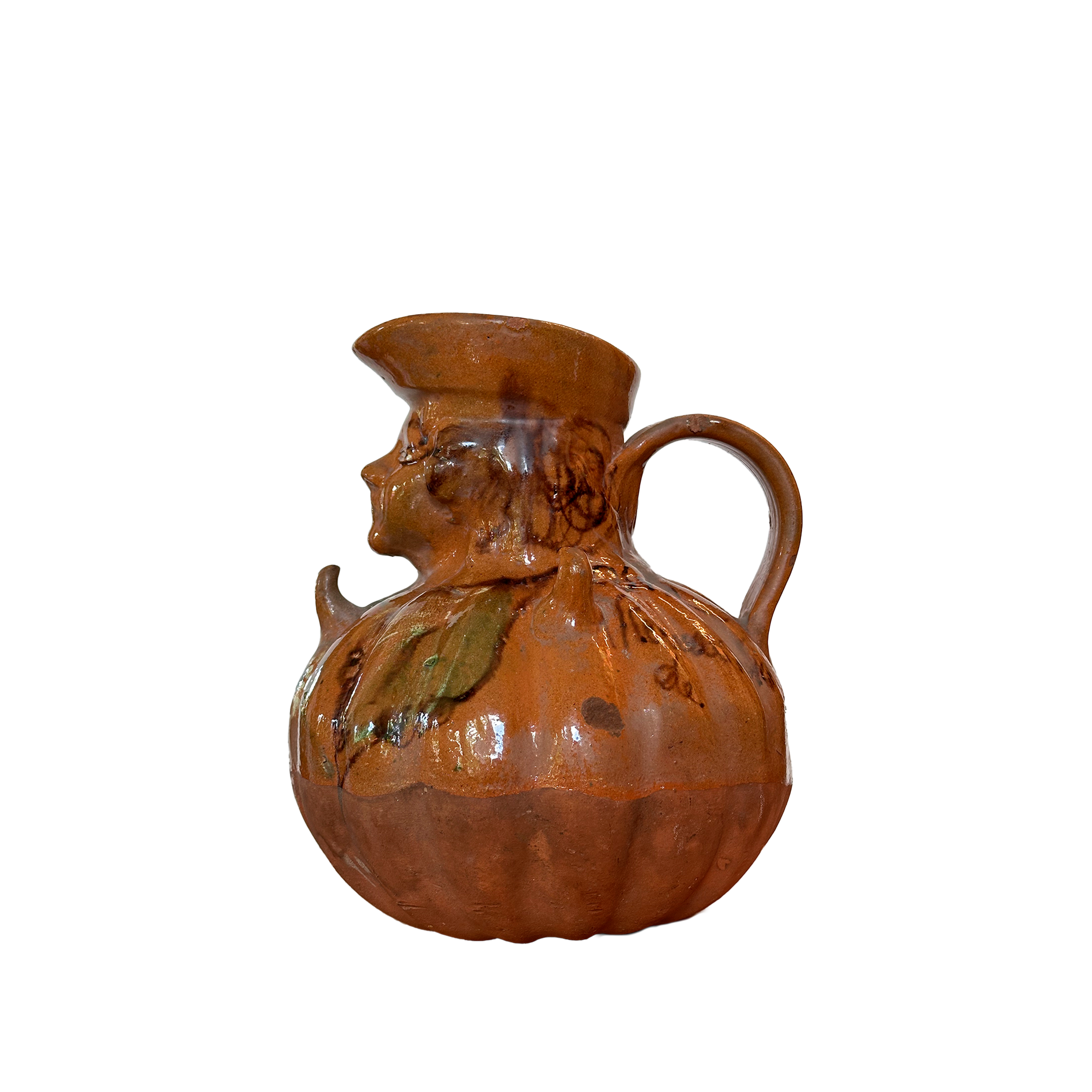 Anthropomorphic Ceramic Pitcher from Michoacan c. 1970