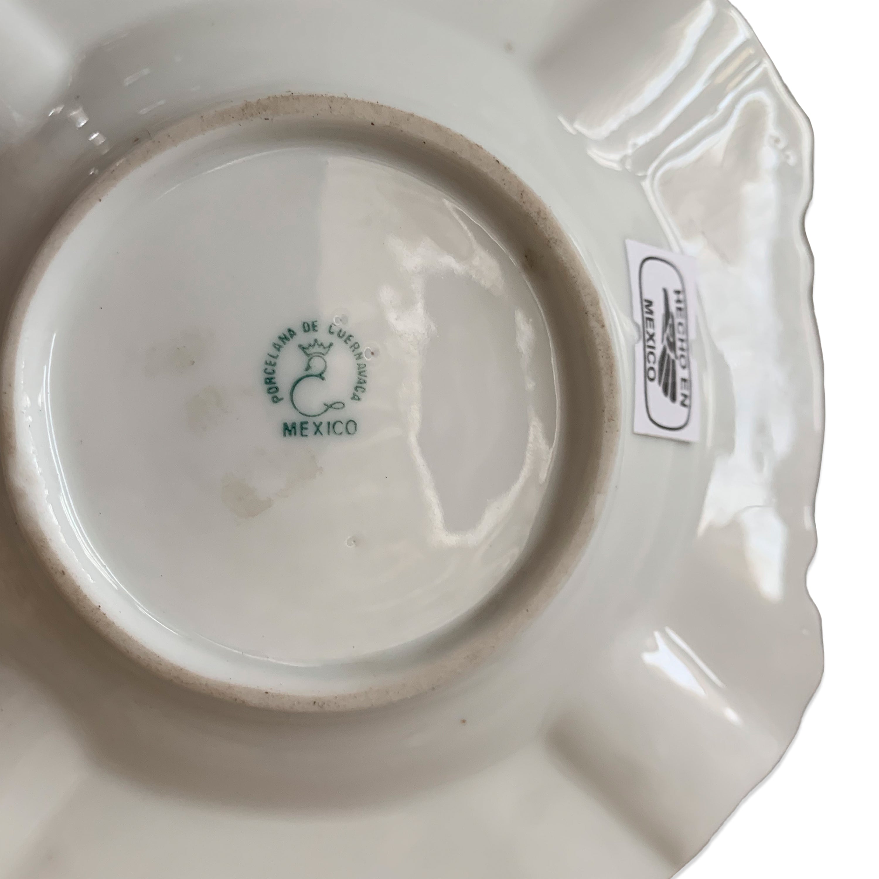 Porcelain Ashtray from Cuernavaca  c. 1960s