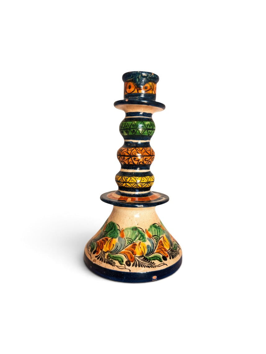 Guanajuato Ceramic Candlestick
