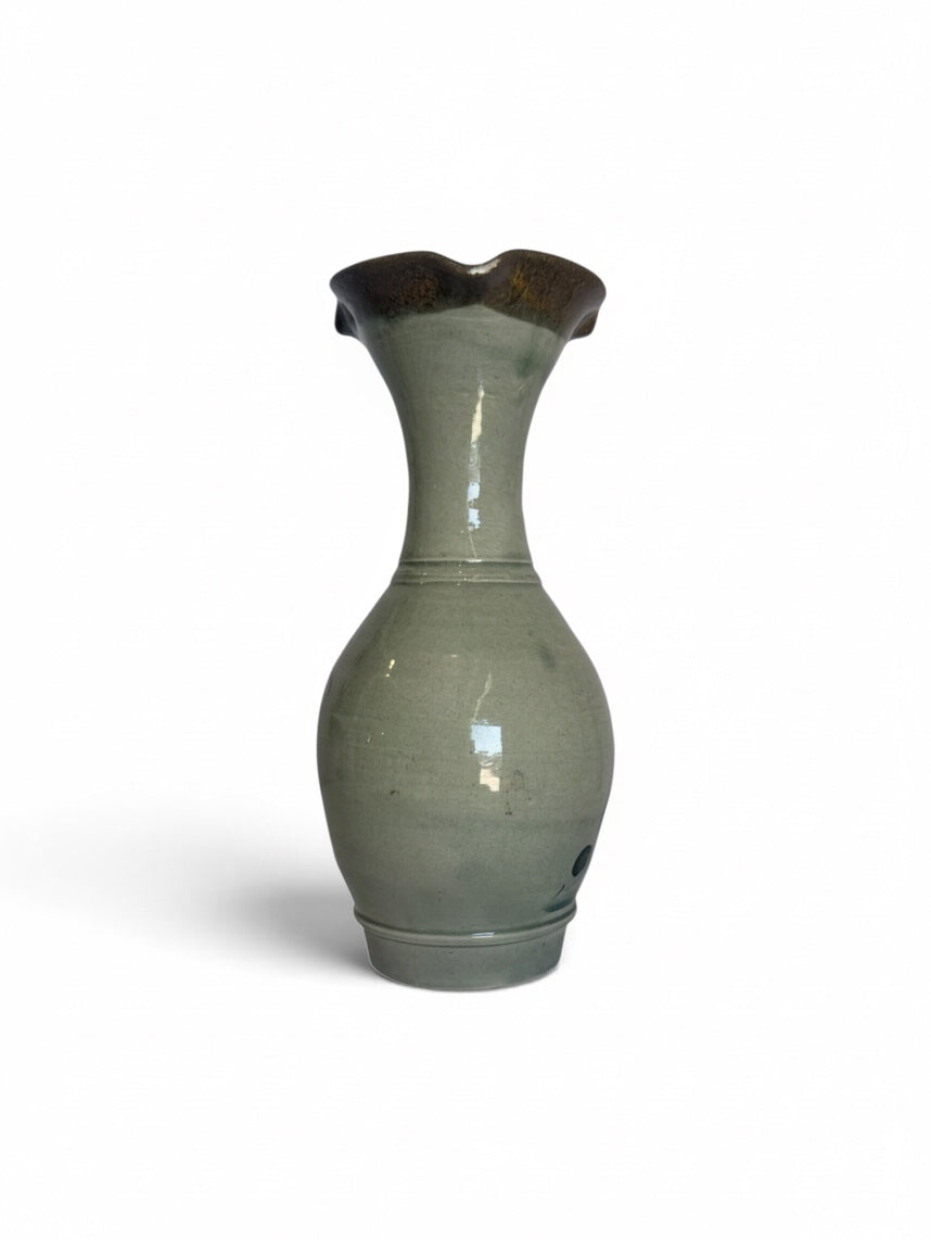 Painted Ceramic Vase Noe Suro