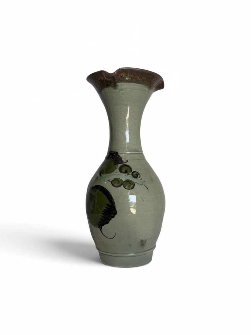 Painted Ceramic Vase Noe Suro
