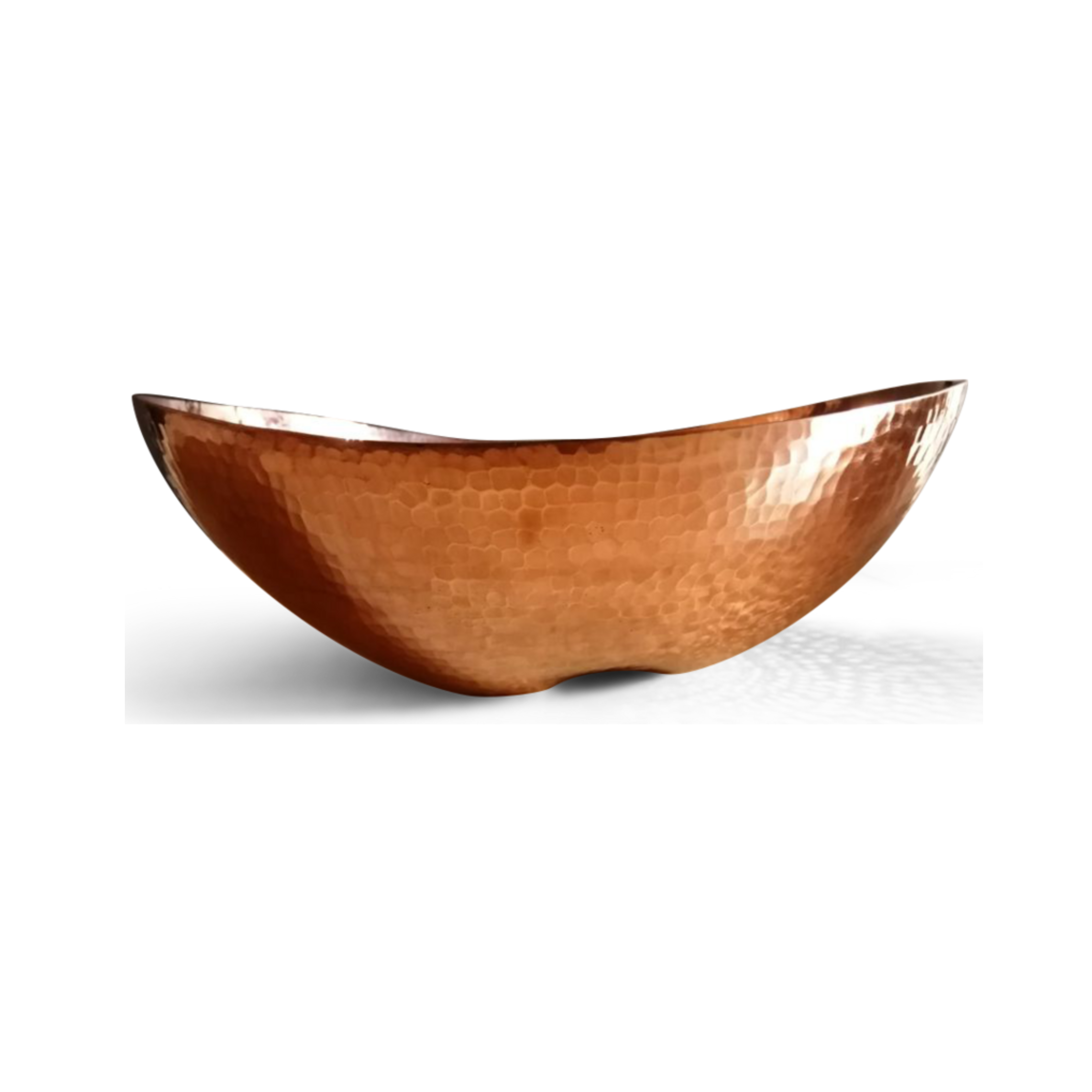 Bermuda Hammered Copper fruit bowl