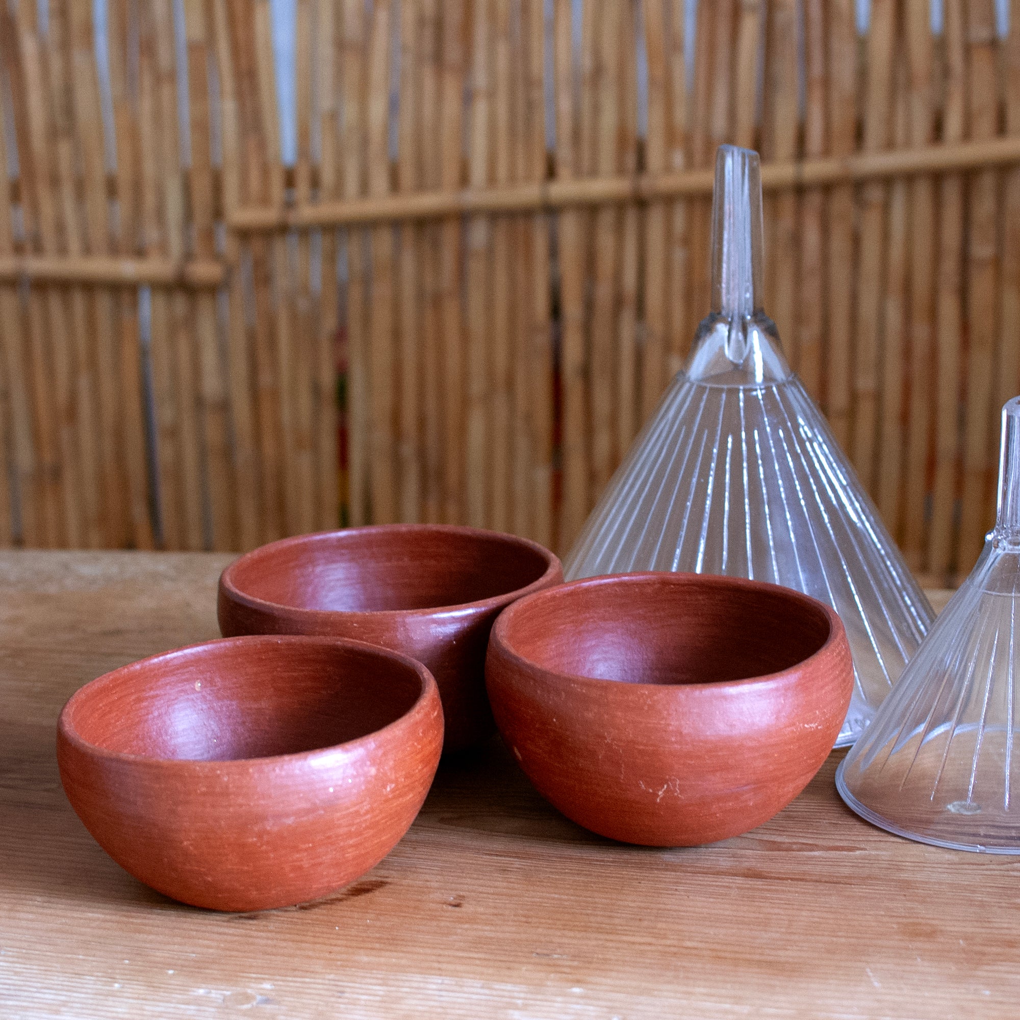 Small Tlacolula Red Clay Bowl