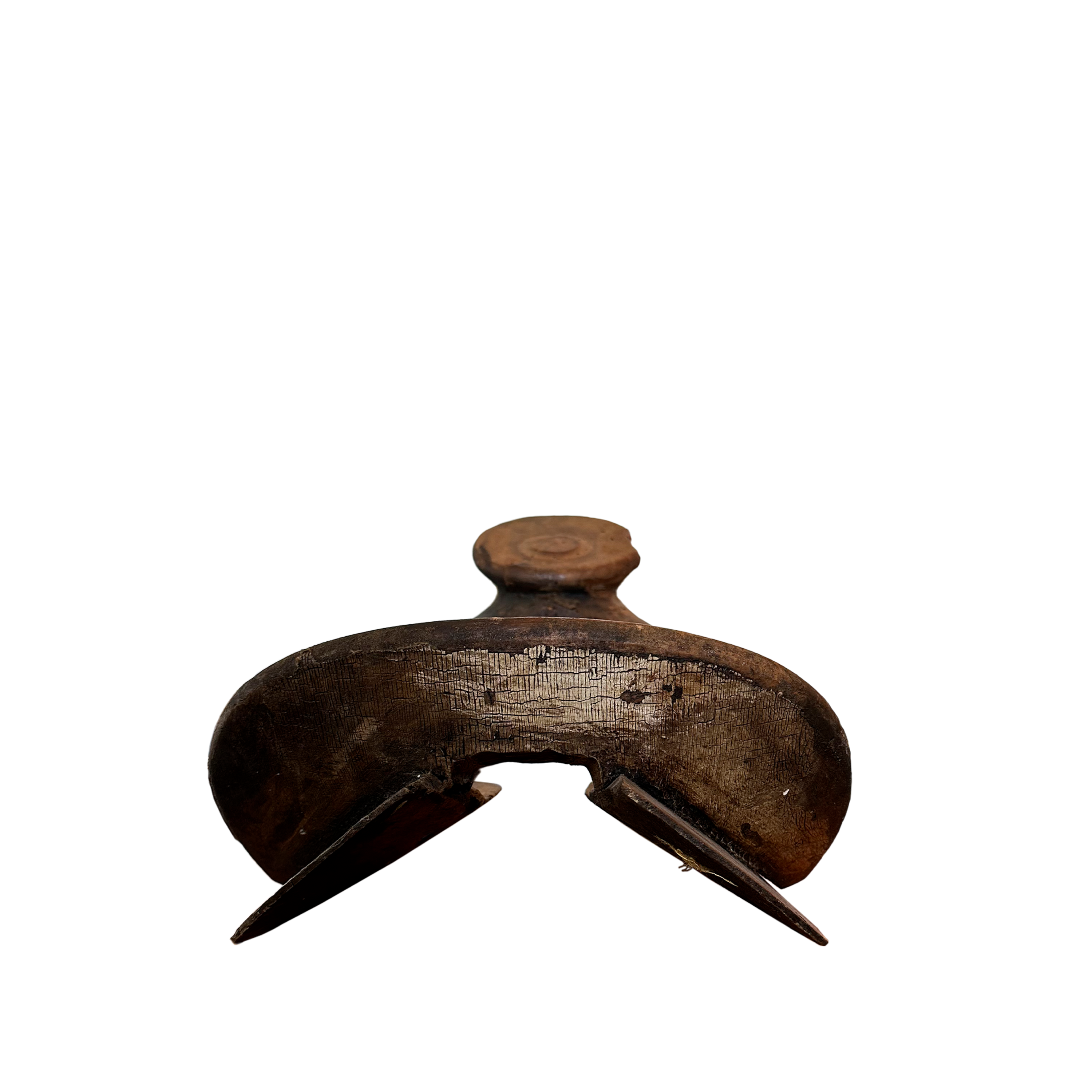 Antique Wooden Saddle from Guanajuato