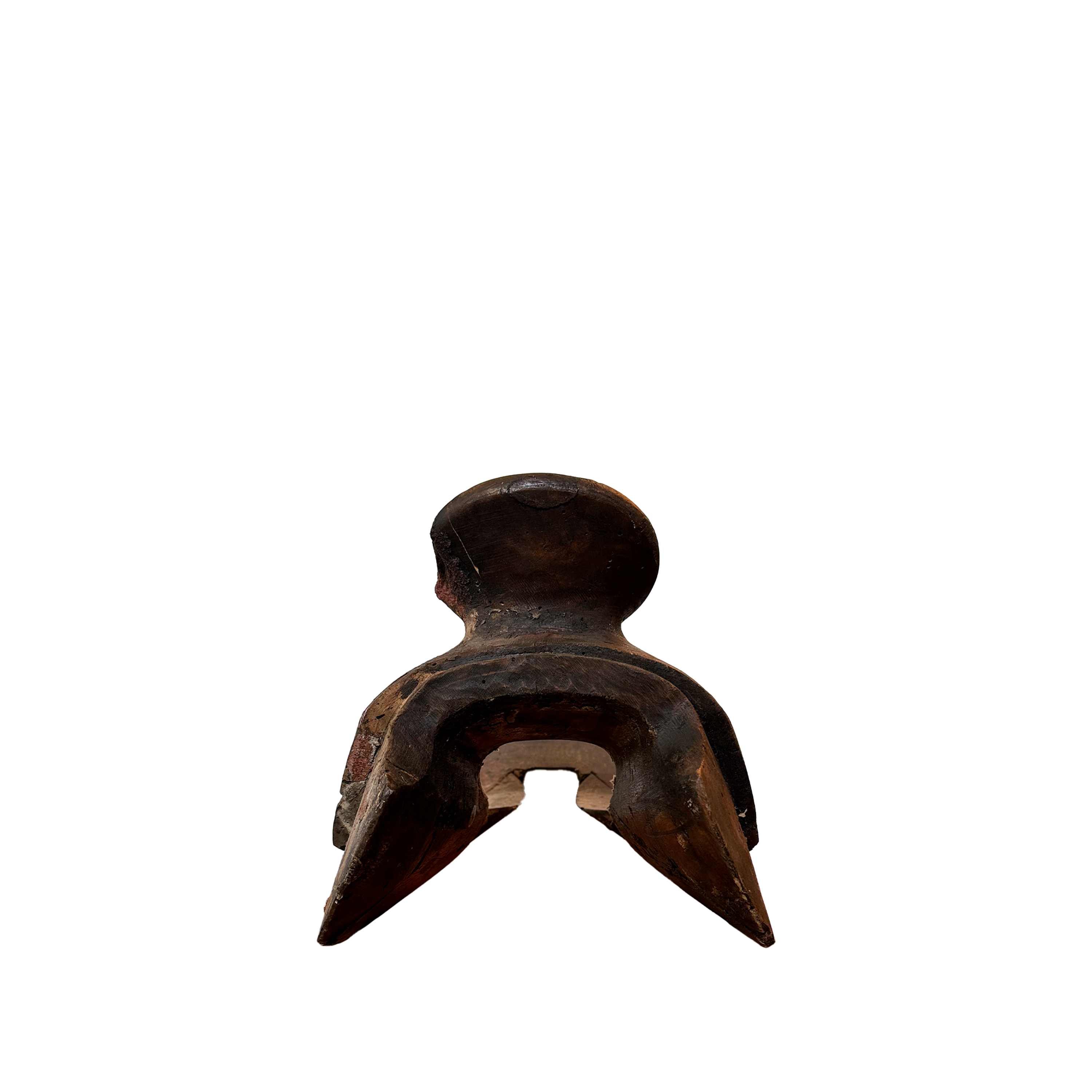 Antique Wooden Saddle from Guanajuato