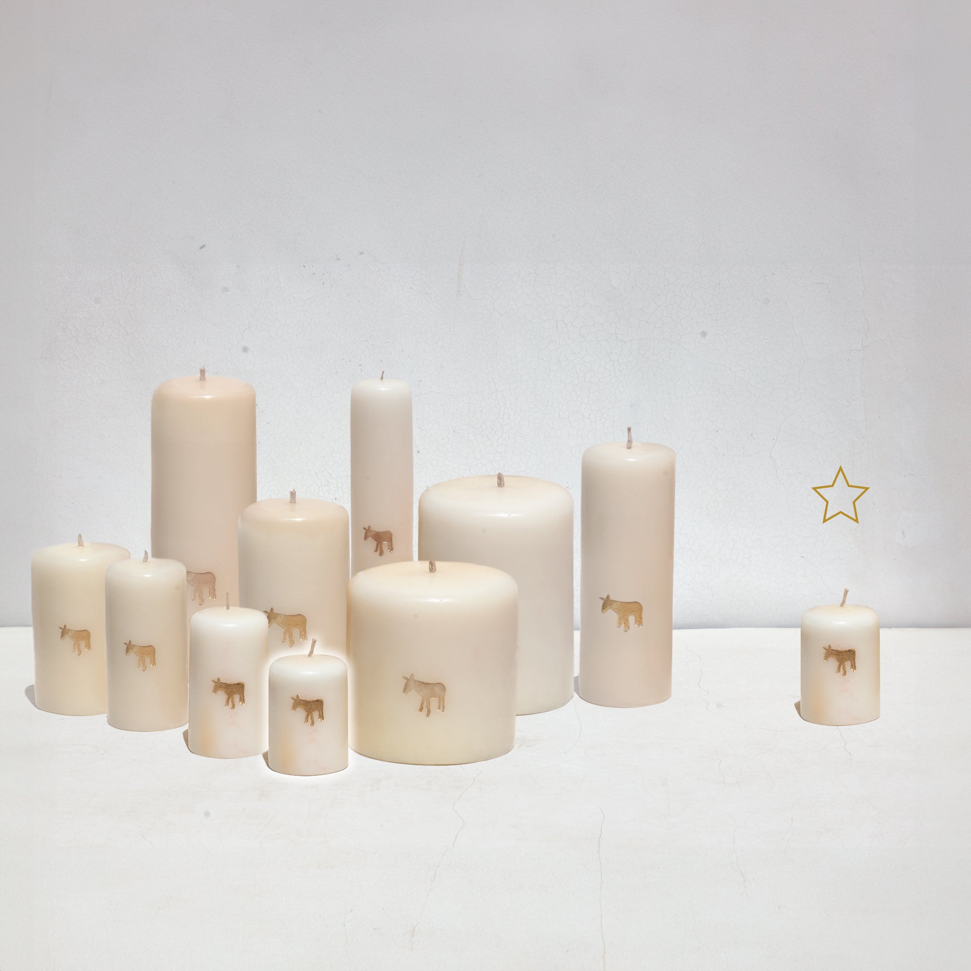 Pilar White Candle Collection