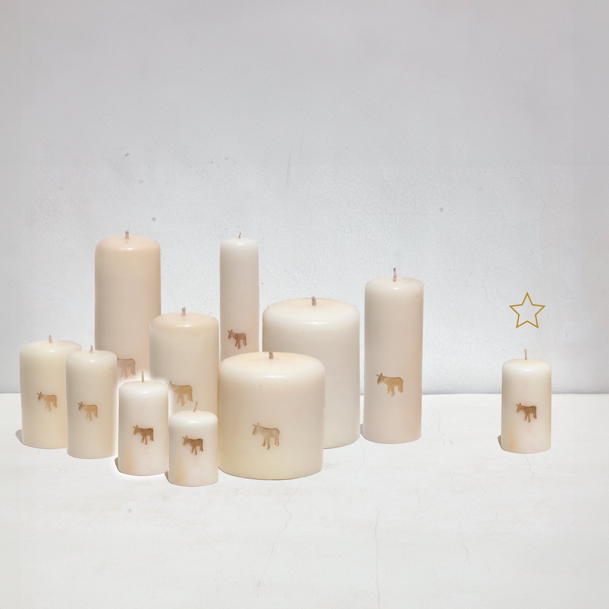 Pilar White Candle Collection