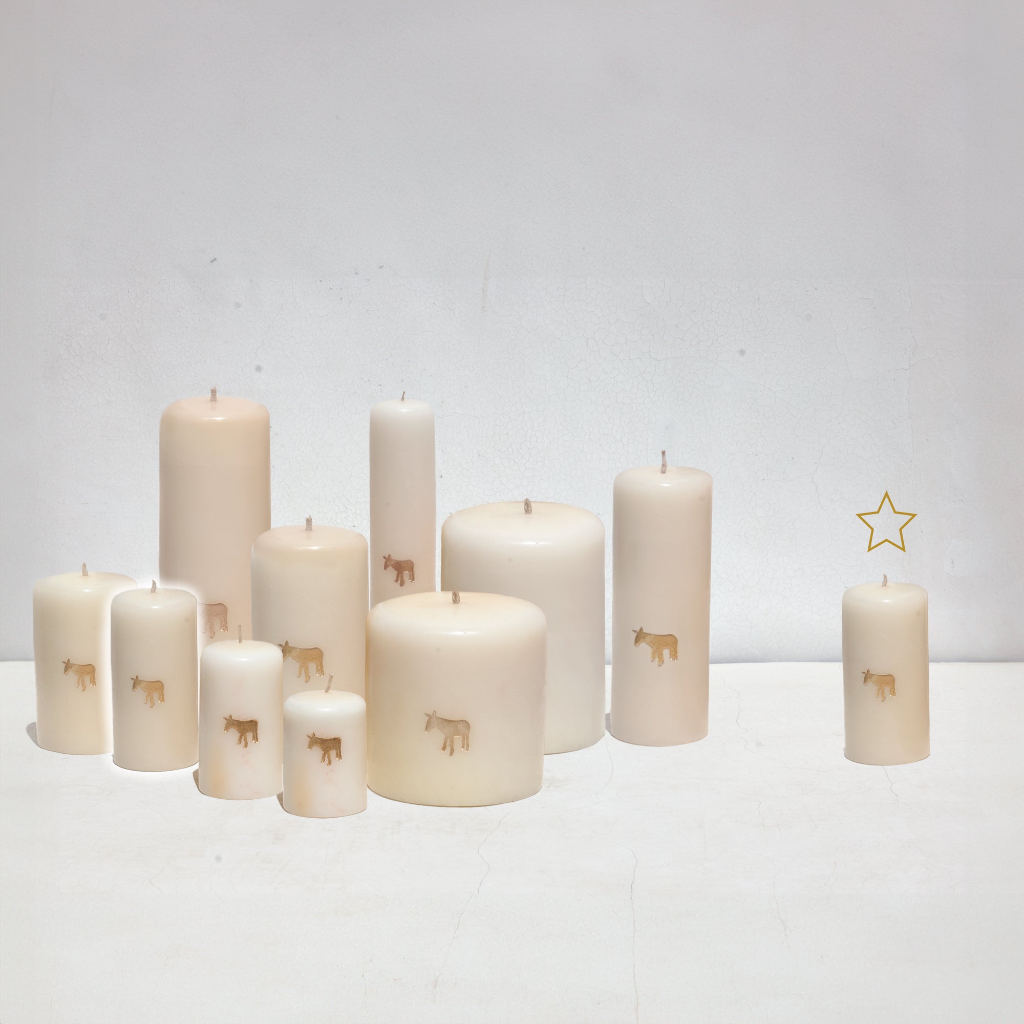 Pilar White Candle Collection