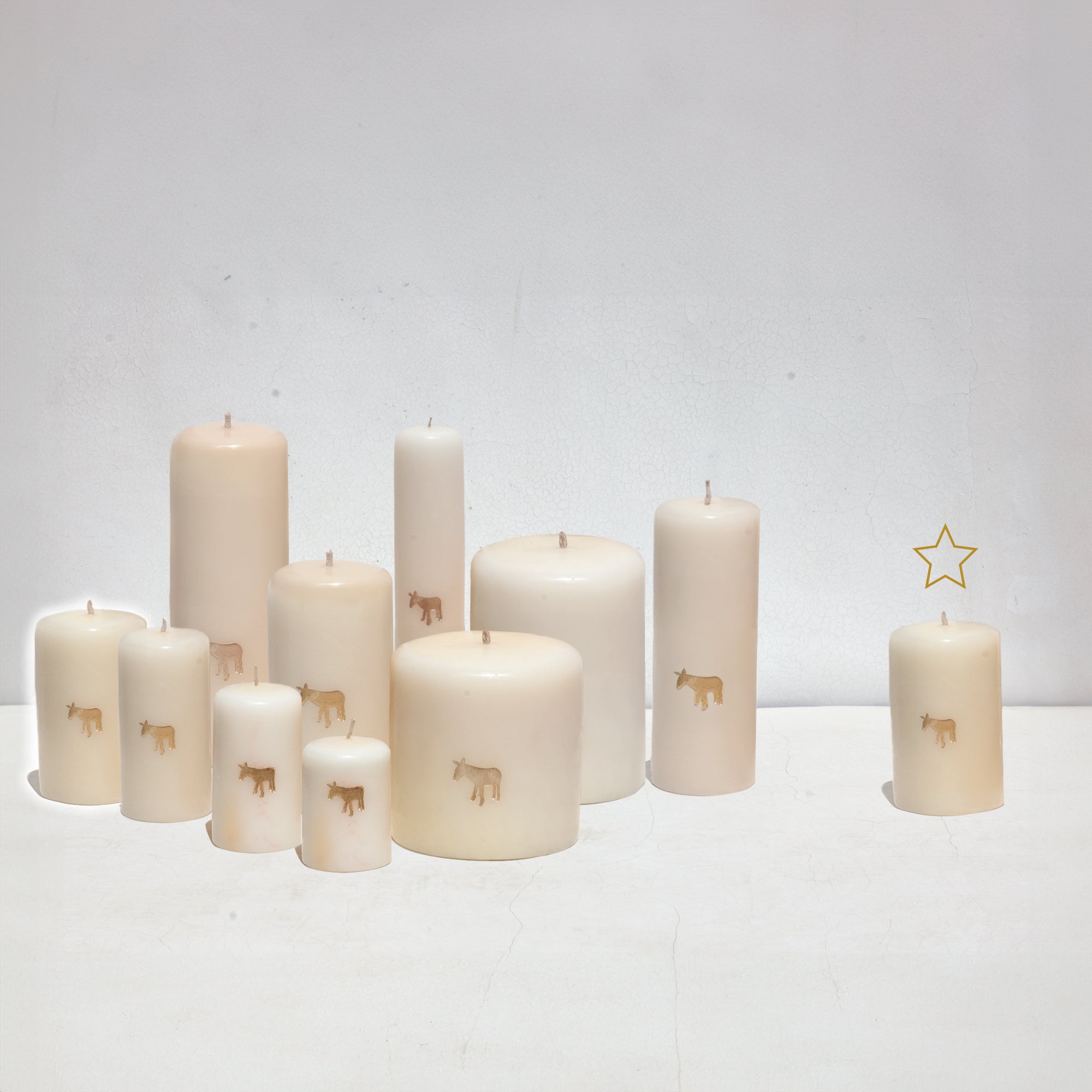 Pilar White Candle Collection