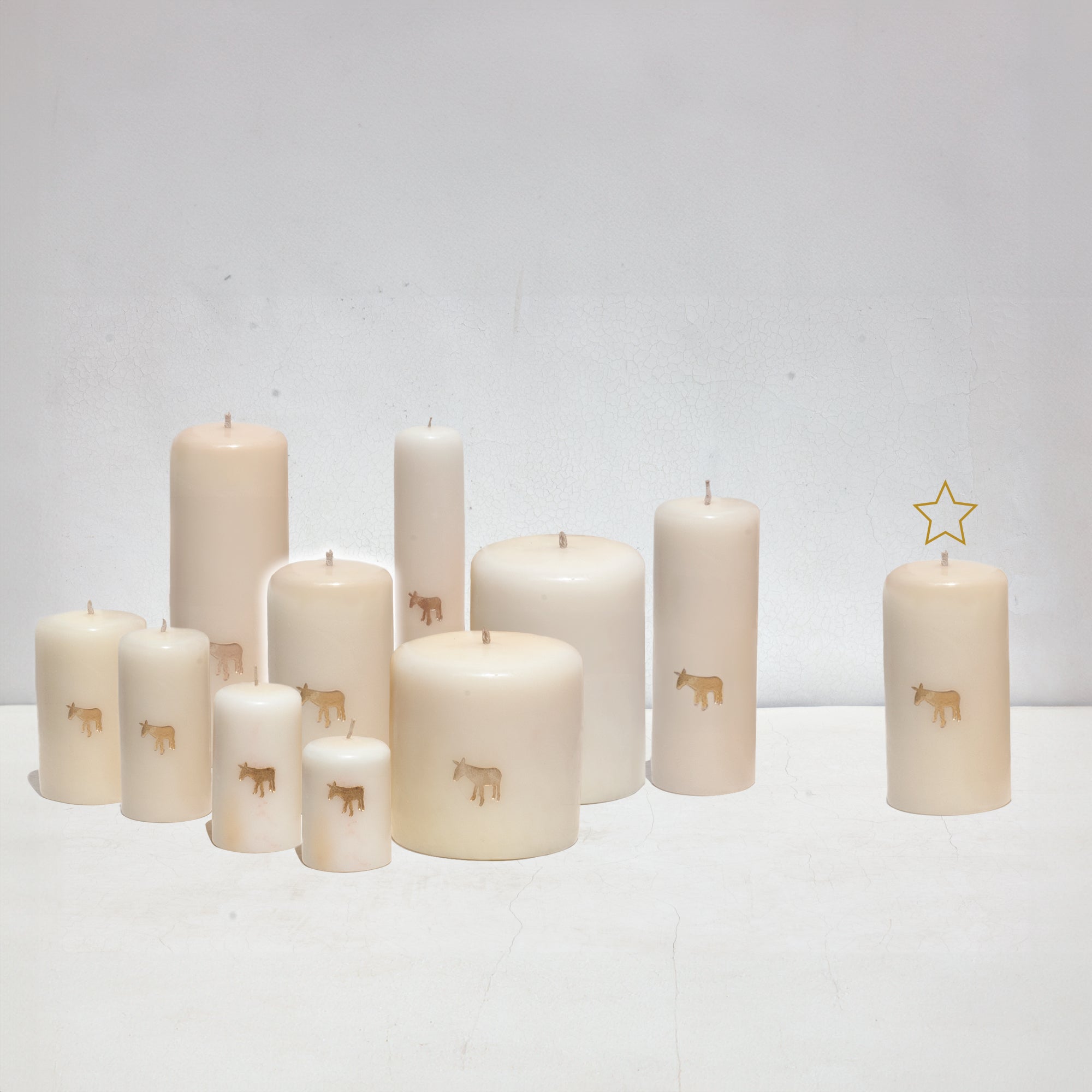 Pilar White Candle Collection