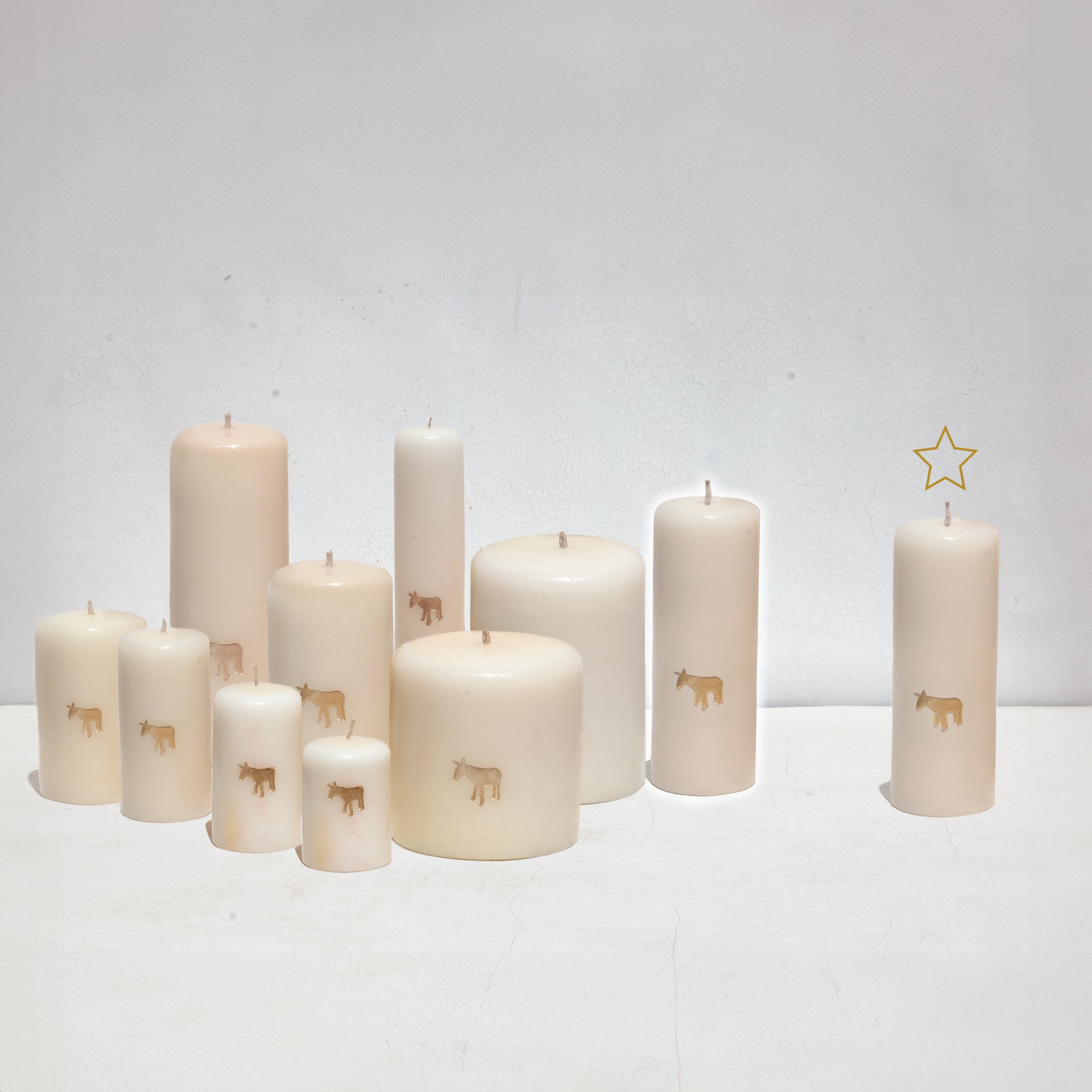 Pilar White Candle Collection