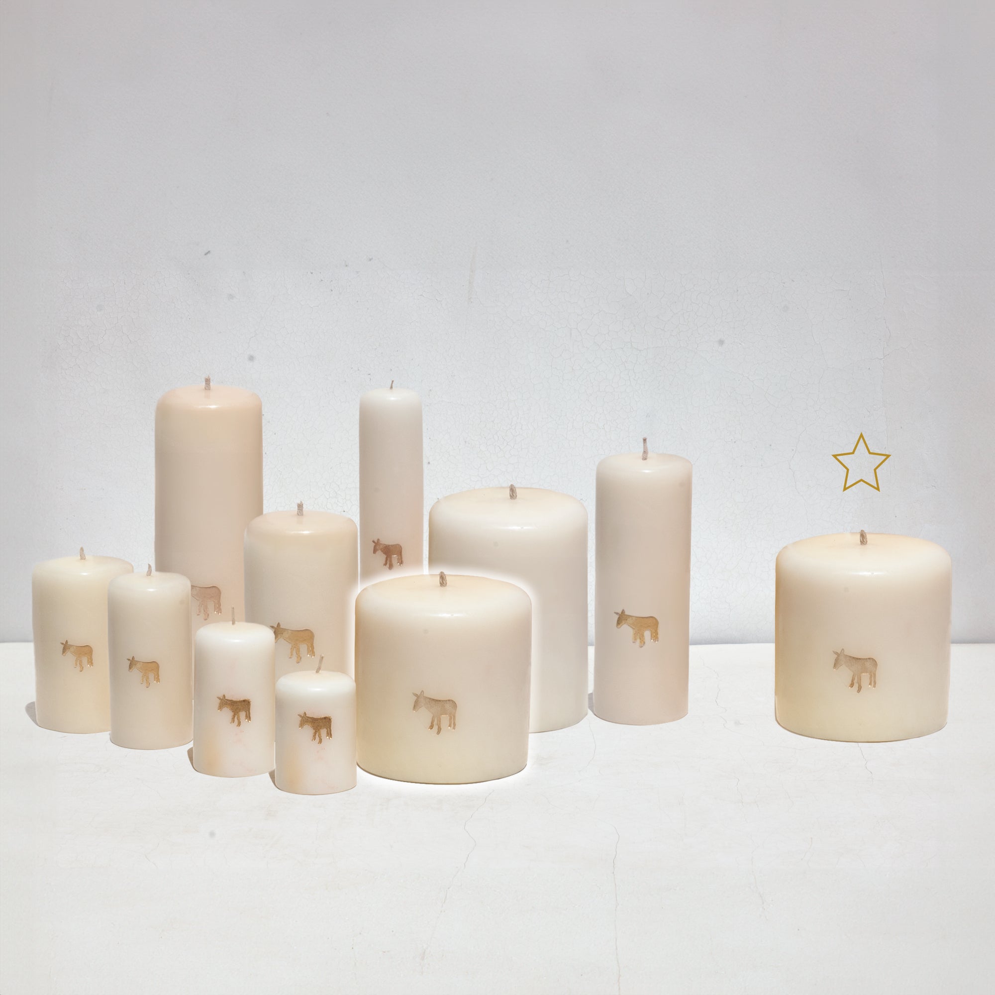 Pilar White Candle Collection