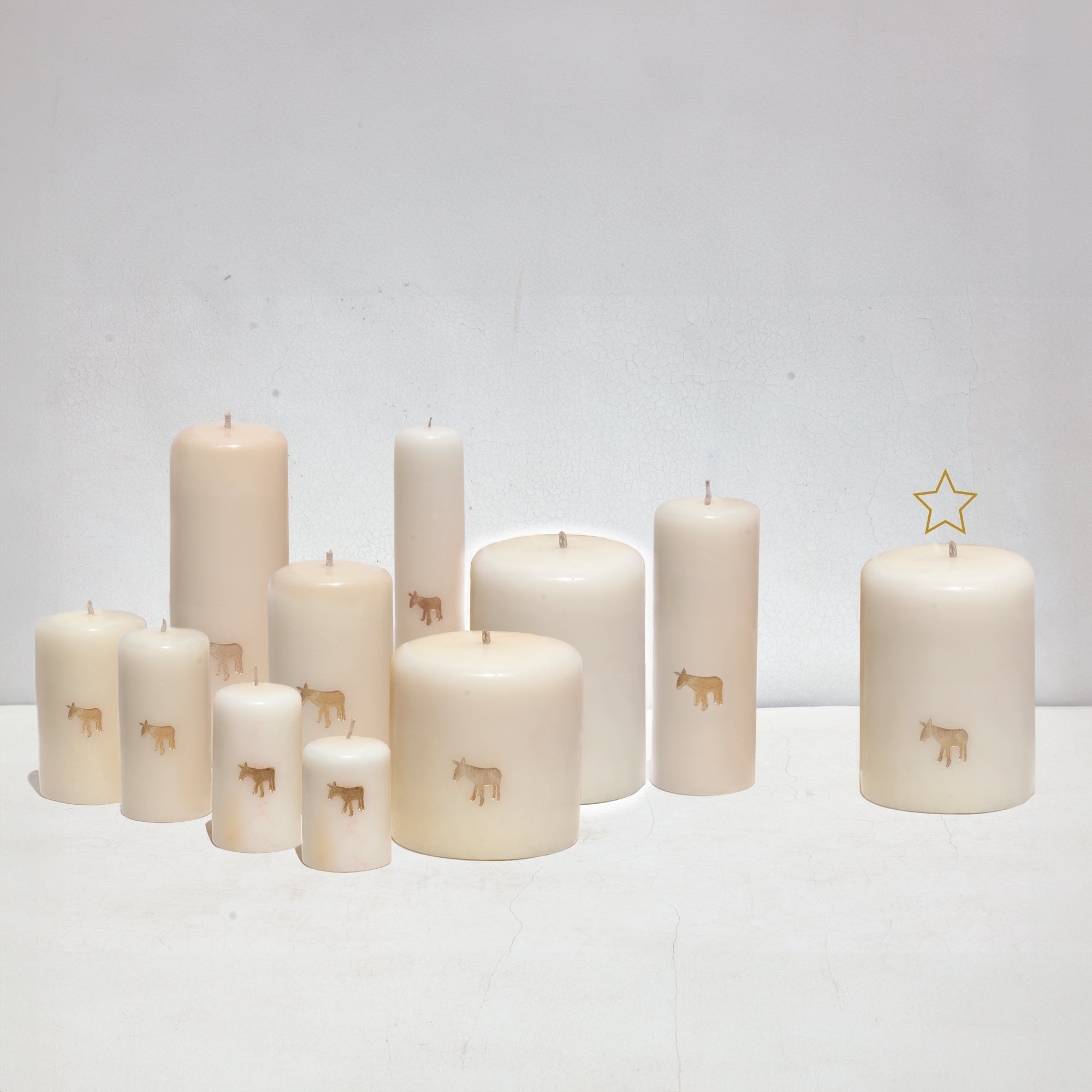 Pilar White Candle Collection